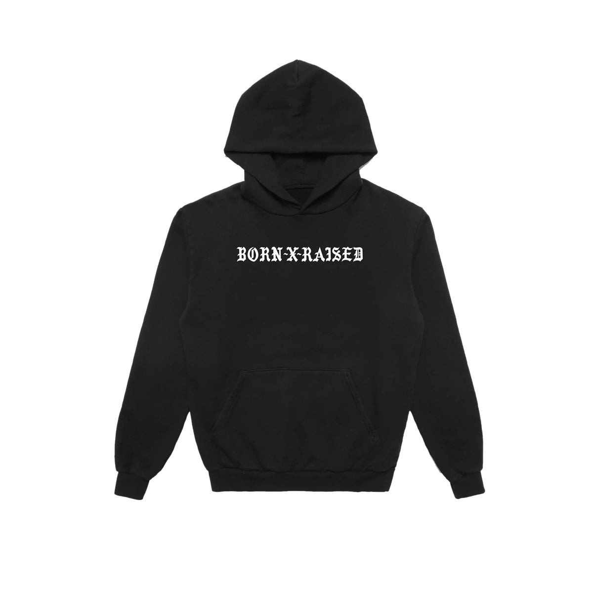 Born X Raised Mens Standard Hoodie – Extra Butter