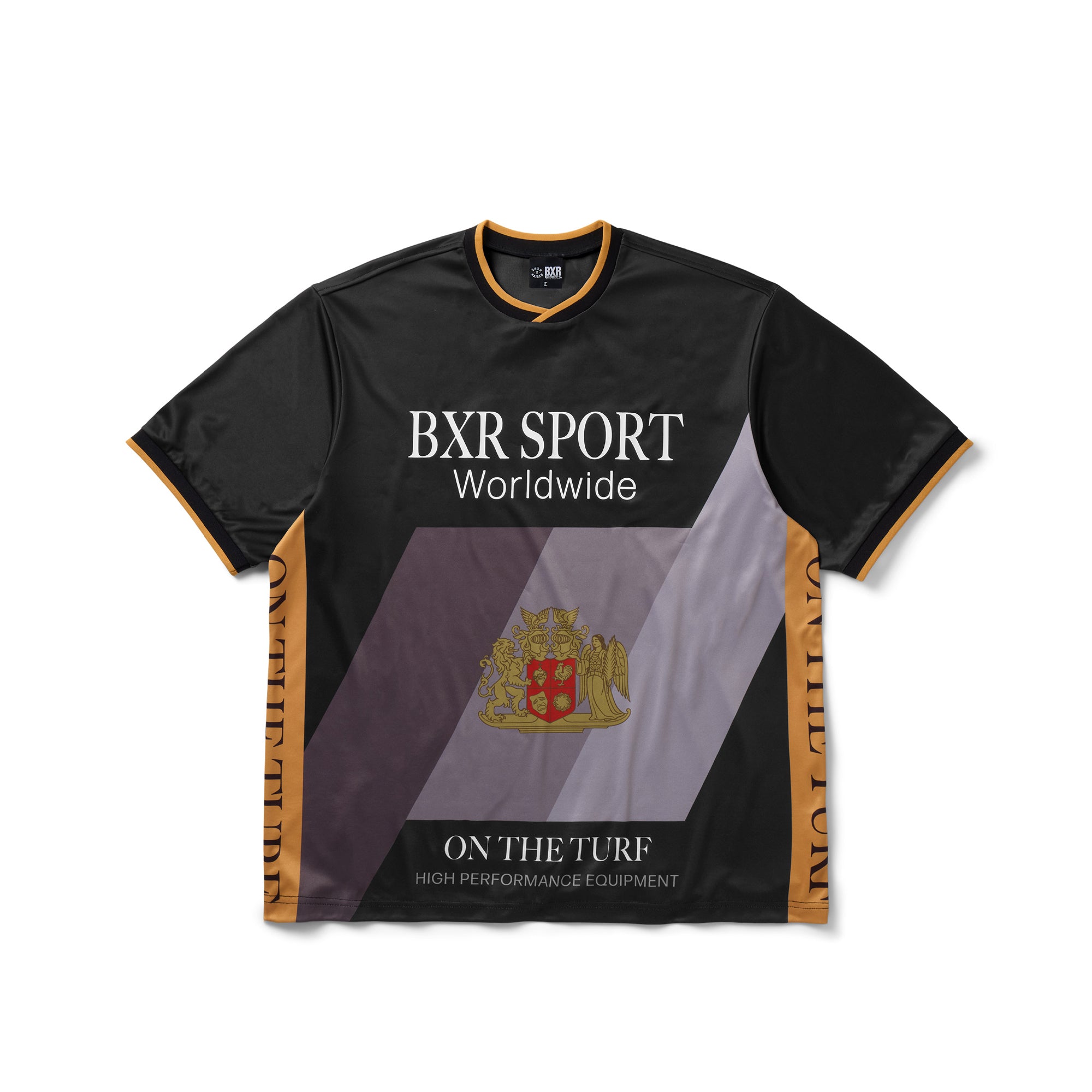 Born X Raised Mens Crest Soccer Jersey