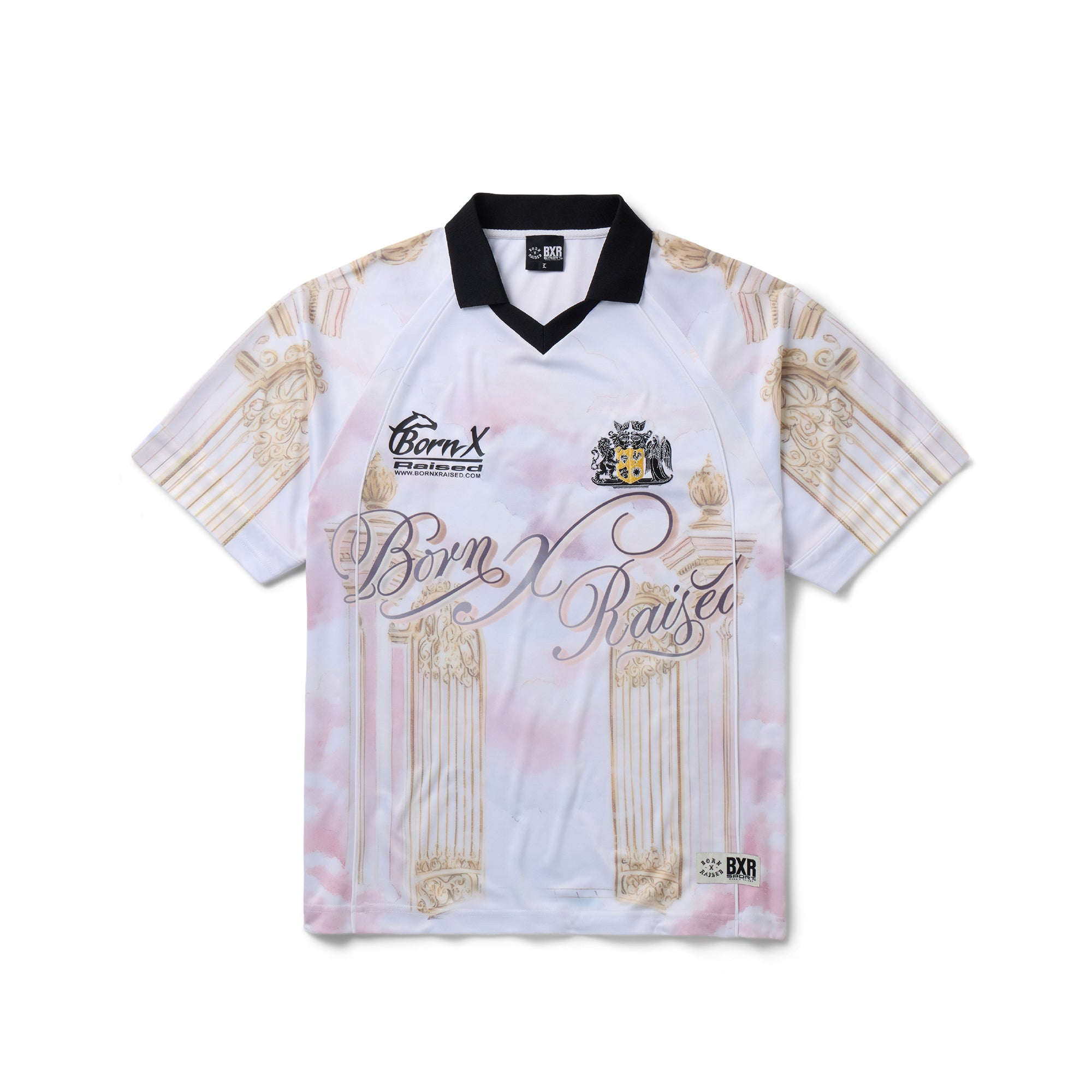 Born X Raised Mens Heaven Soccer Jersey