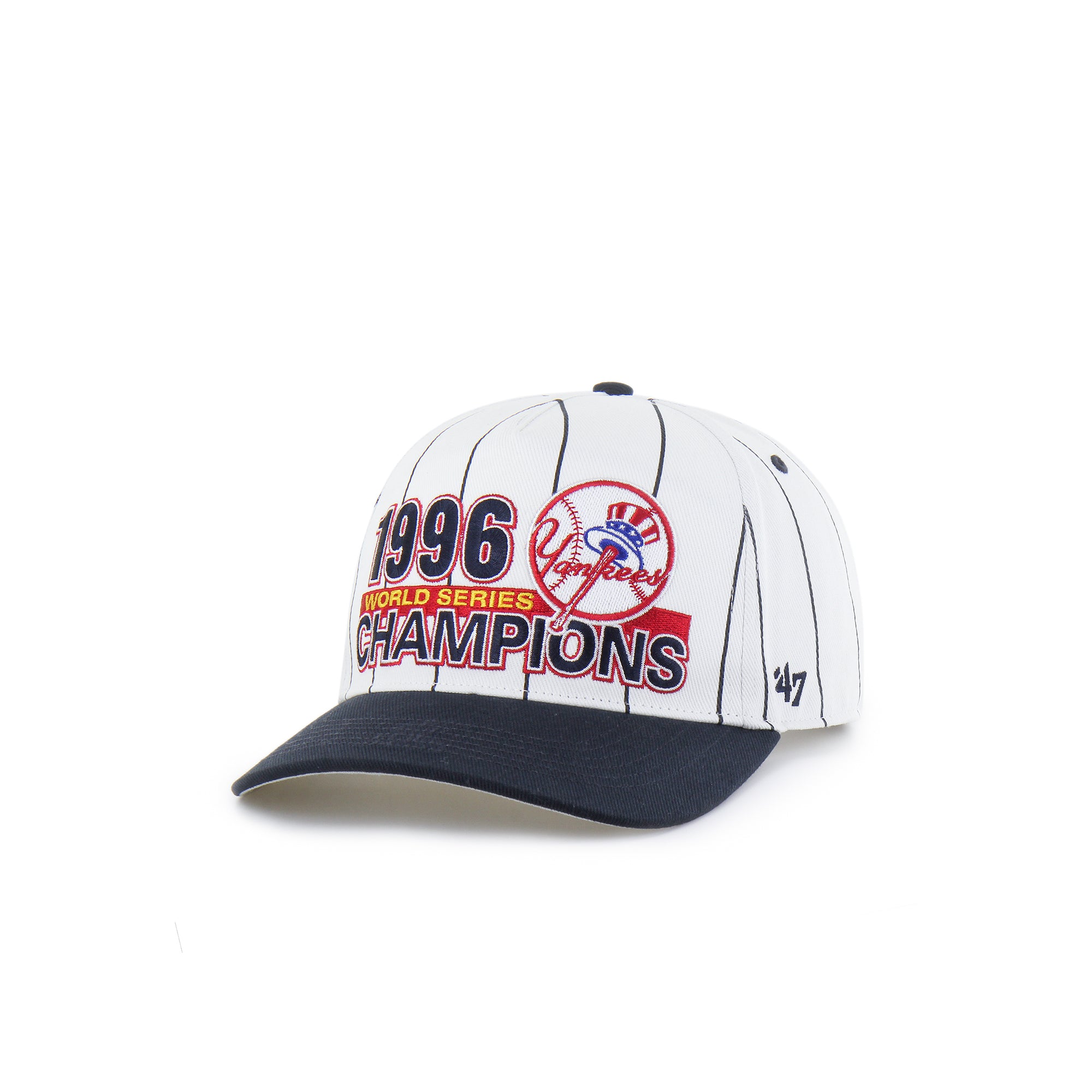 47 New York Yankees Coop World Series Pinstripe Hitch Hat