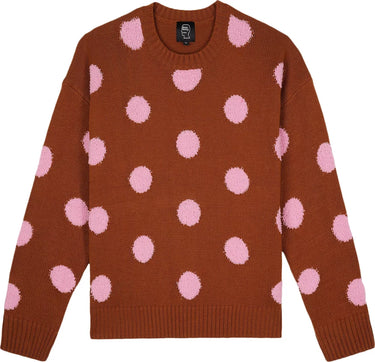 Brain Dead Mens Polka Pile Crewneck Sweater