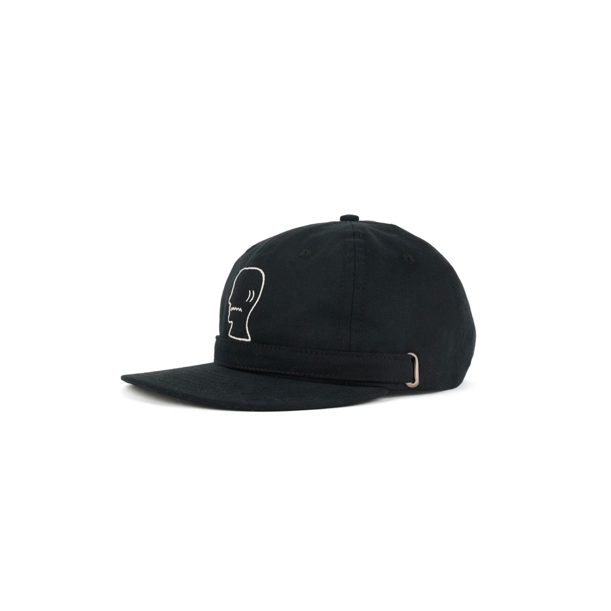 Brain Dead Extended Strap 6 Panel Logohead Hat
