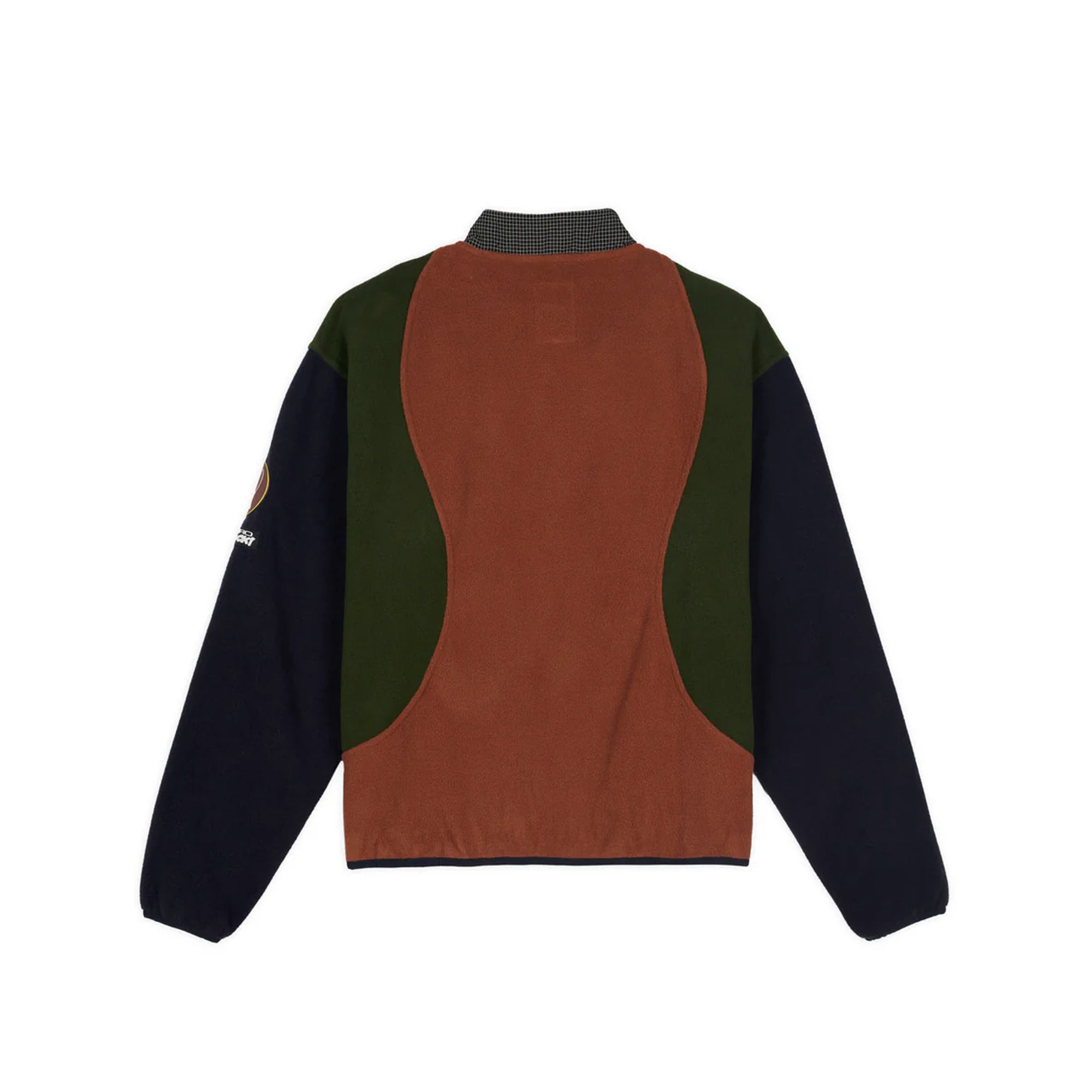 Brain Dead Mens Equipment Ripstop Pullover Fleece Jacket