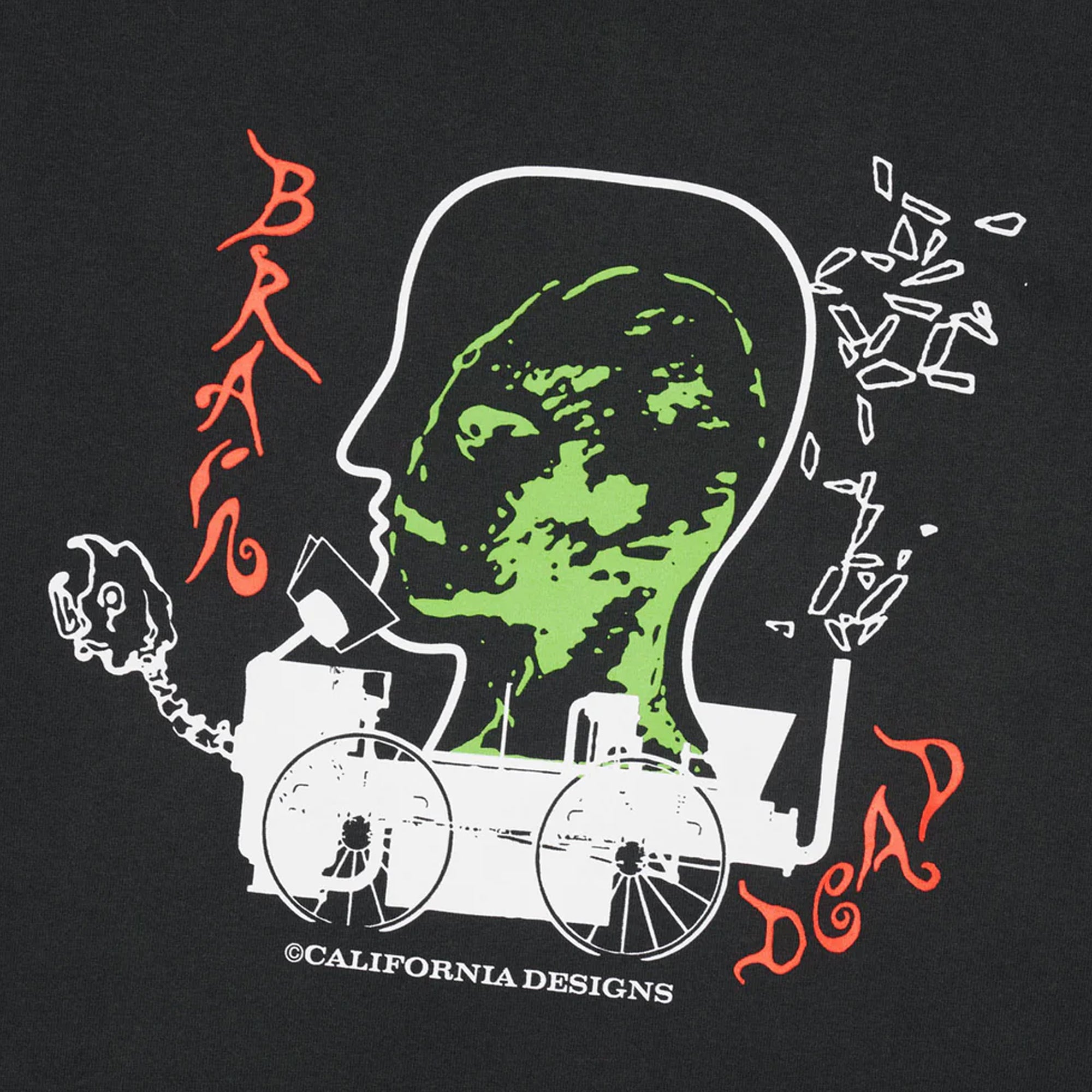 Brain Dead Mens Alien Tractor Tee