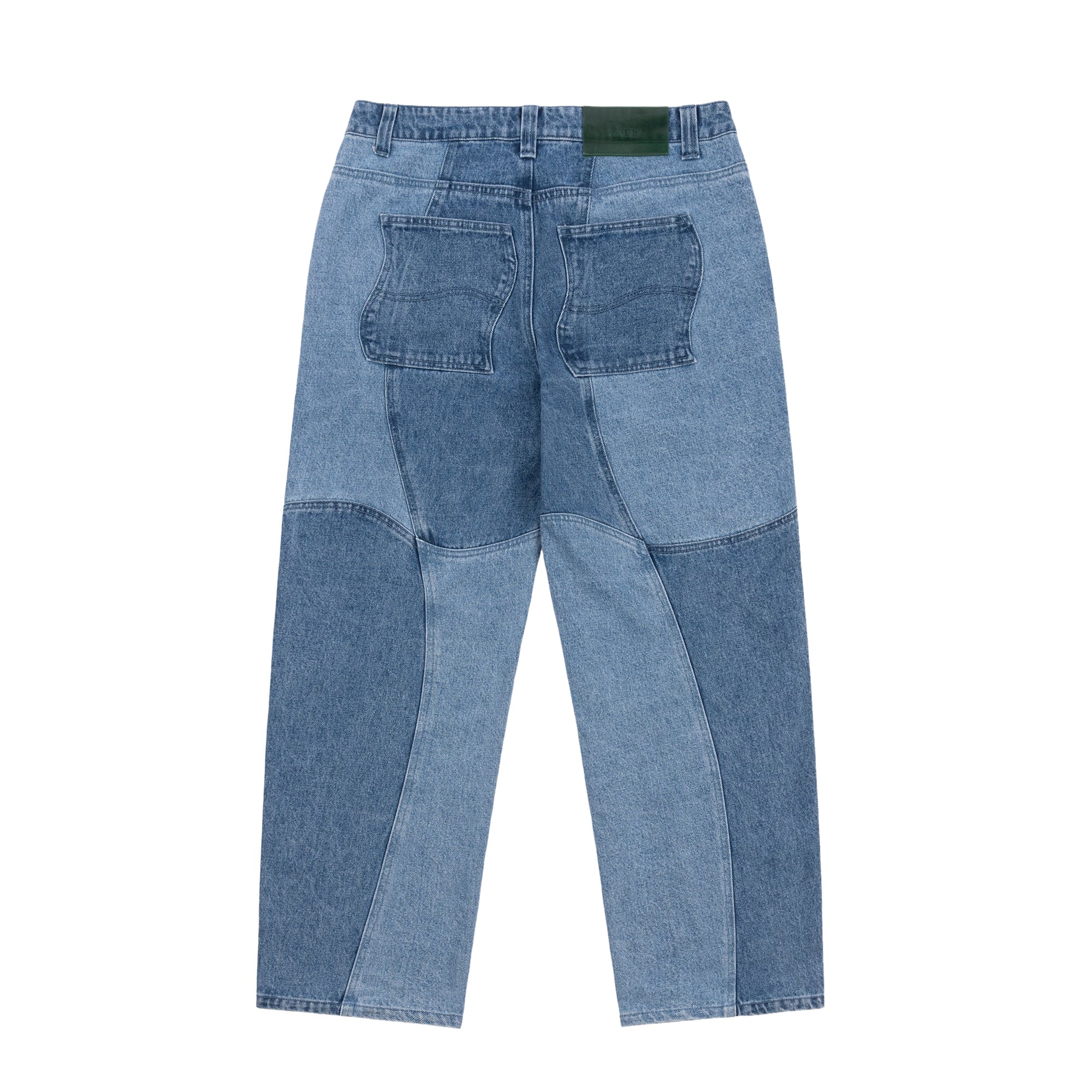 Dime Mens Blocked Relaxed Denim Pants