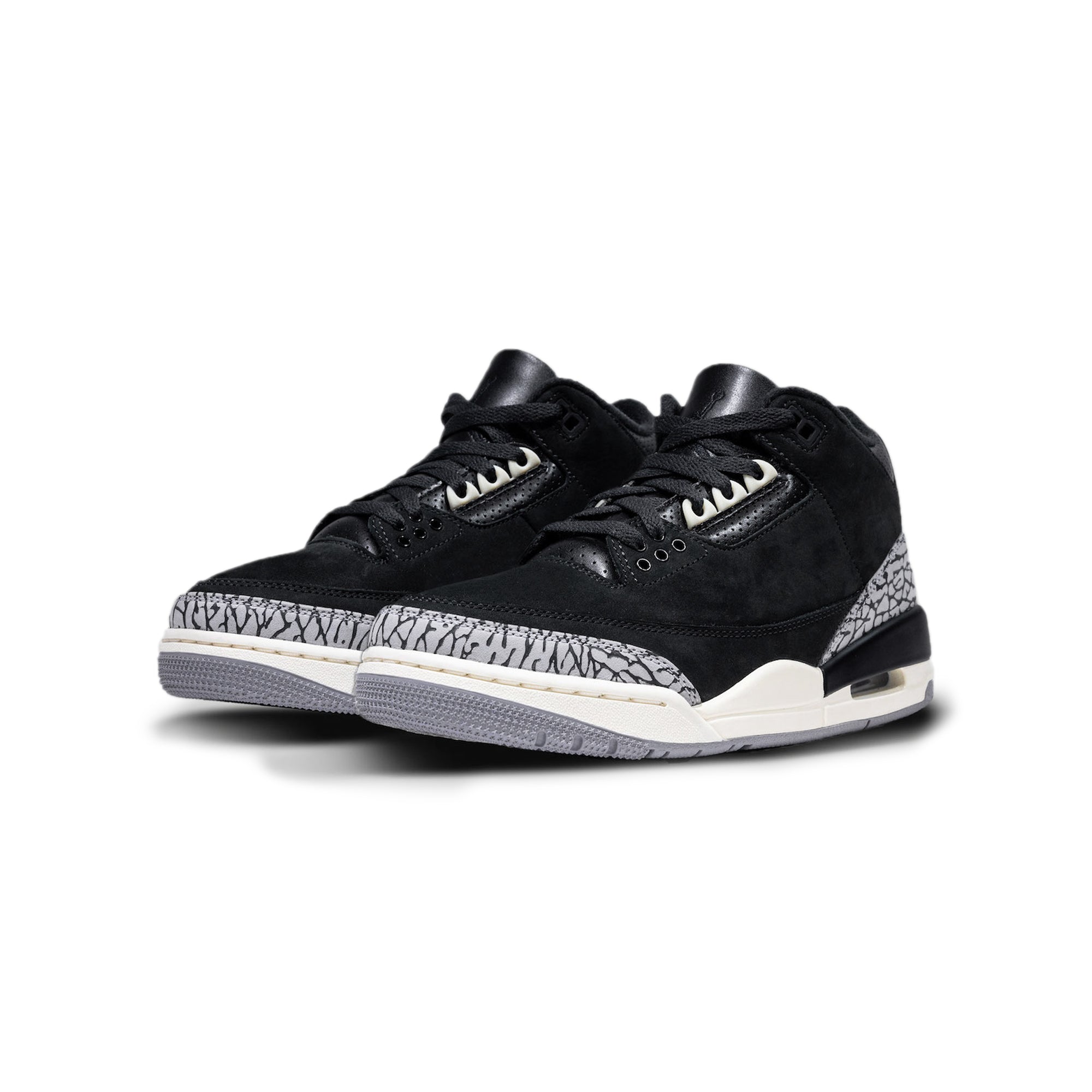 jordan 3 shoes black