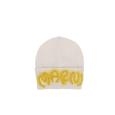 Marni Shetland Wool Logo Beanie