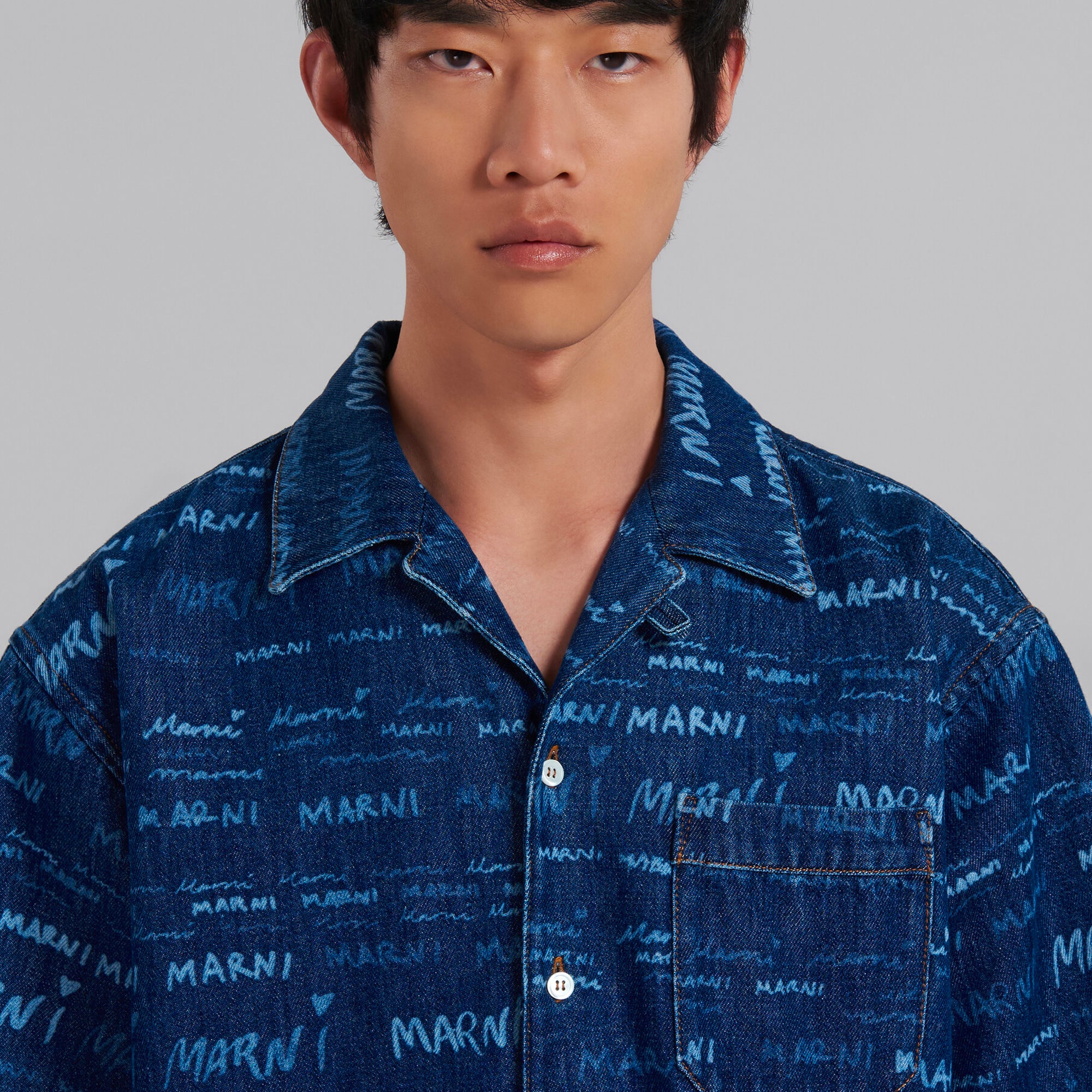 Marni Mens Button Up Shirt