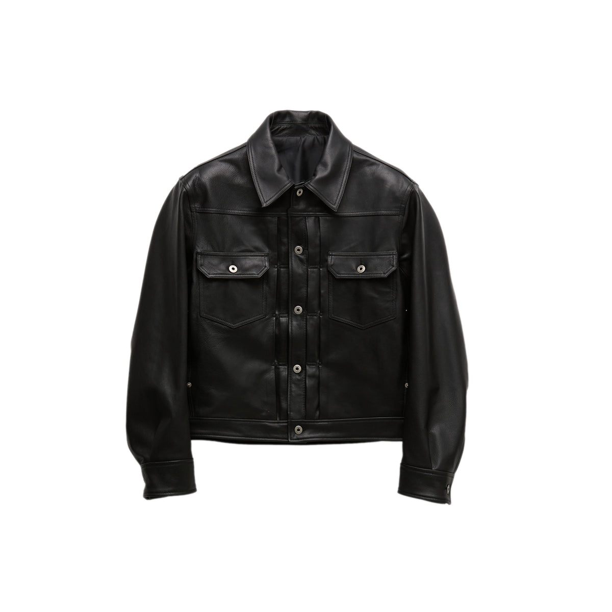 Coor Mens Goat Skin Pocket Trucket Jacket