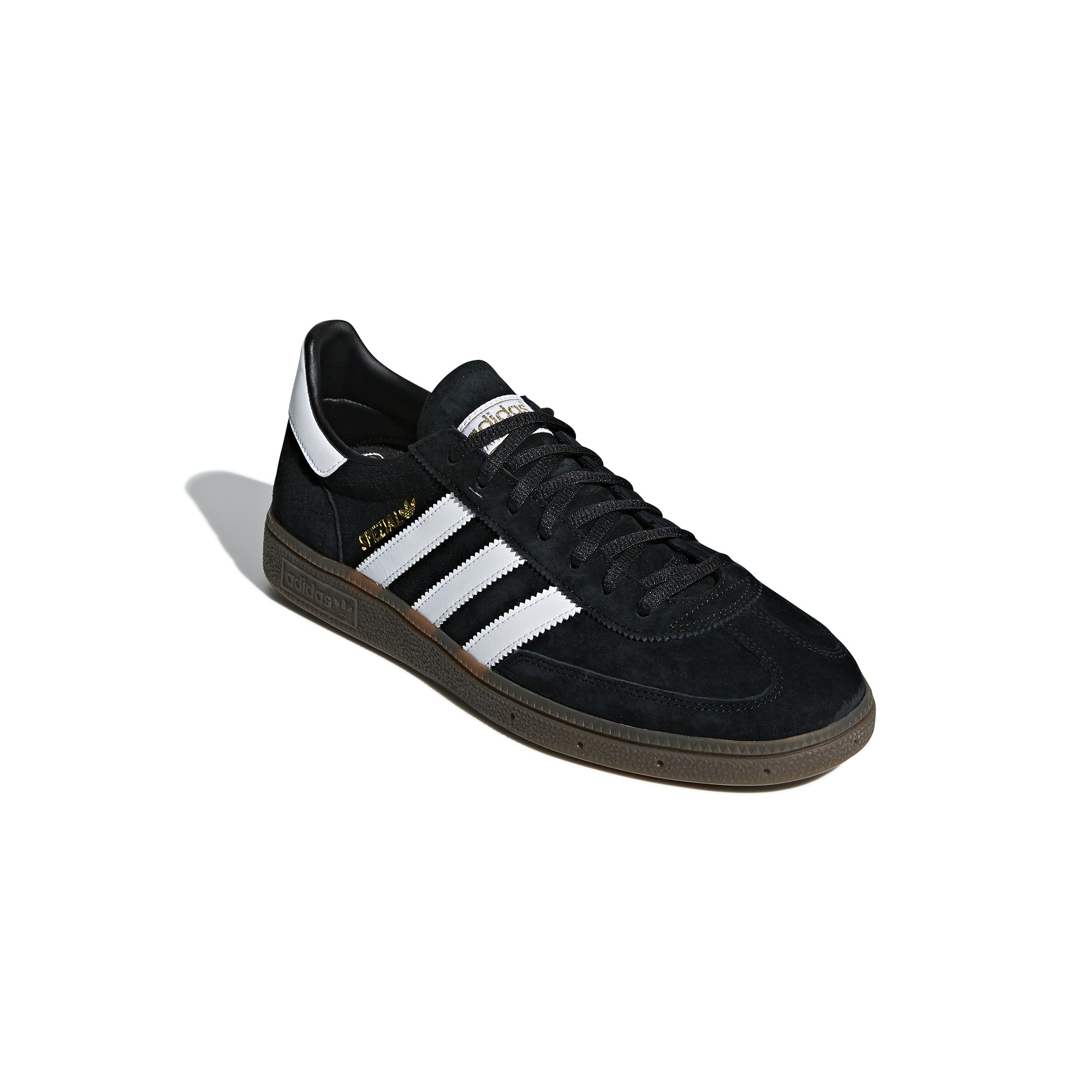 Adidas Mens Handball Spezial Black Gum Shoes