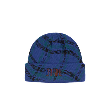 Dime Wavy Plaid Cuff Beanie