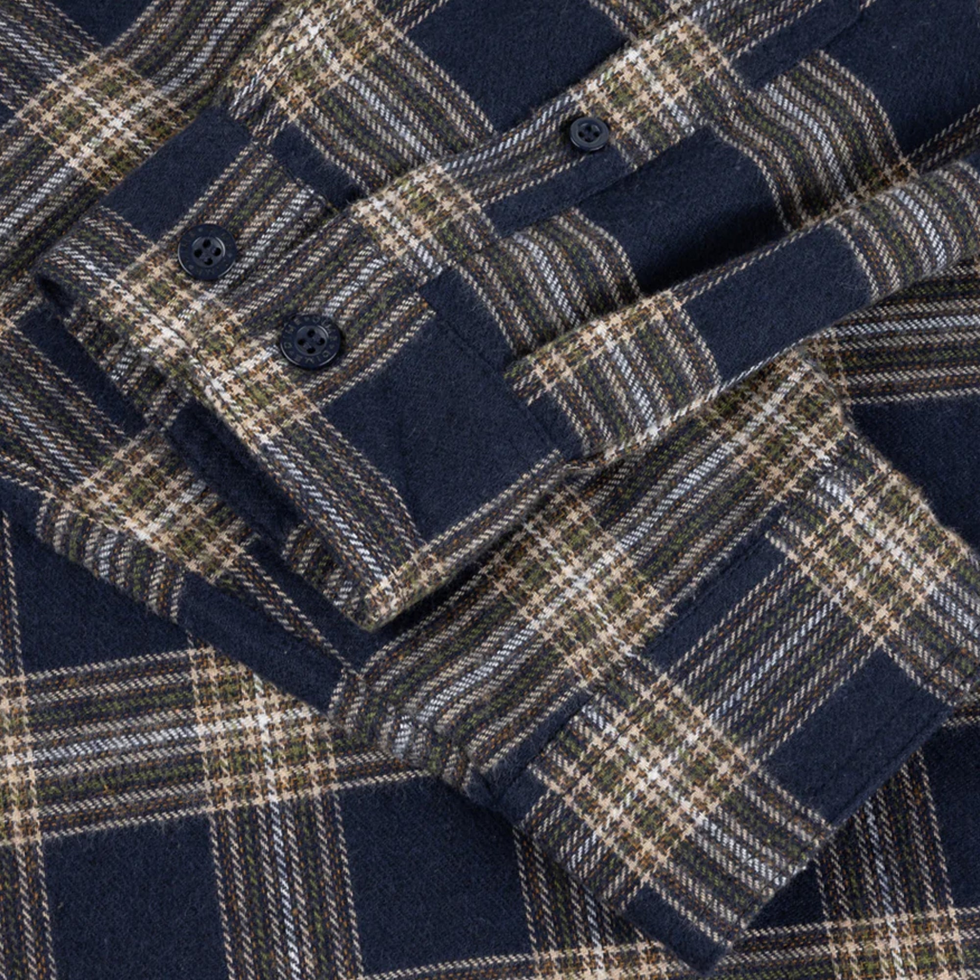 Dime Mens Plaid Flannel Shirt