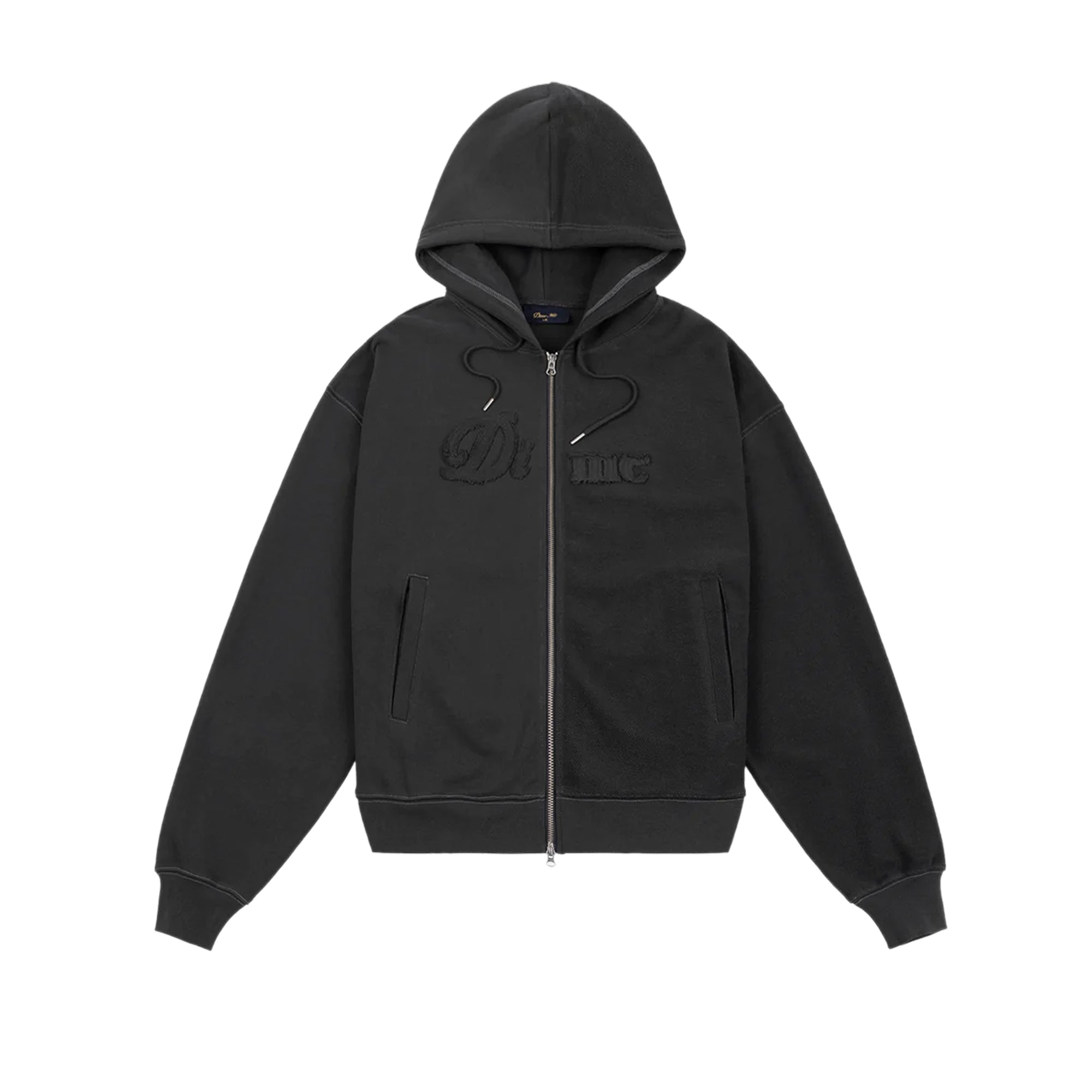 Dime Mens Reverse French Zip Hoodie