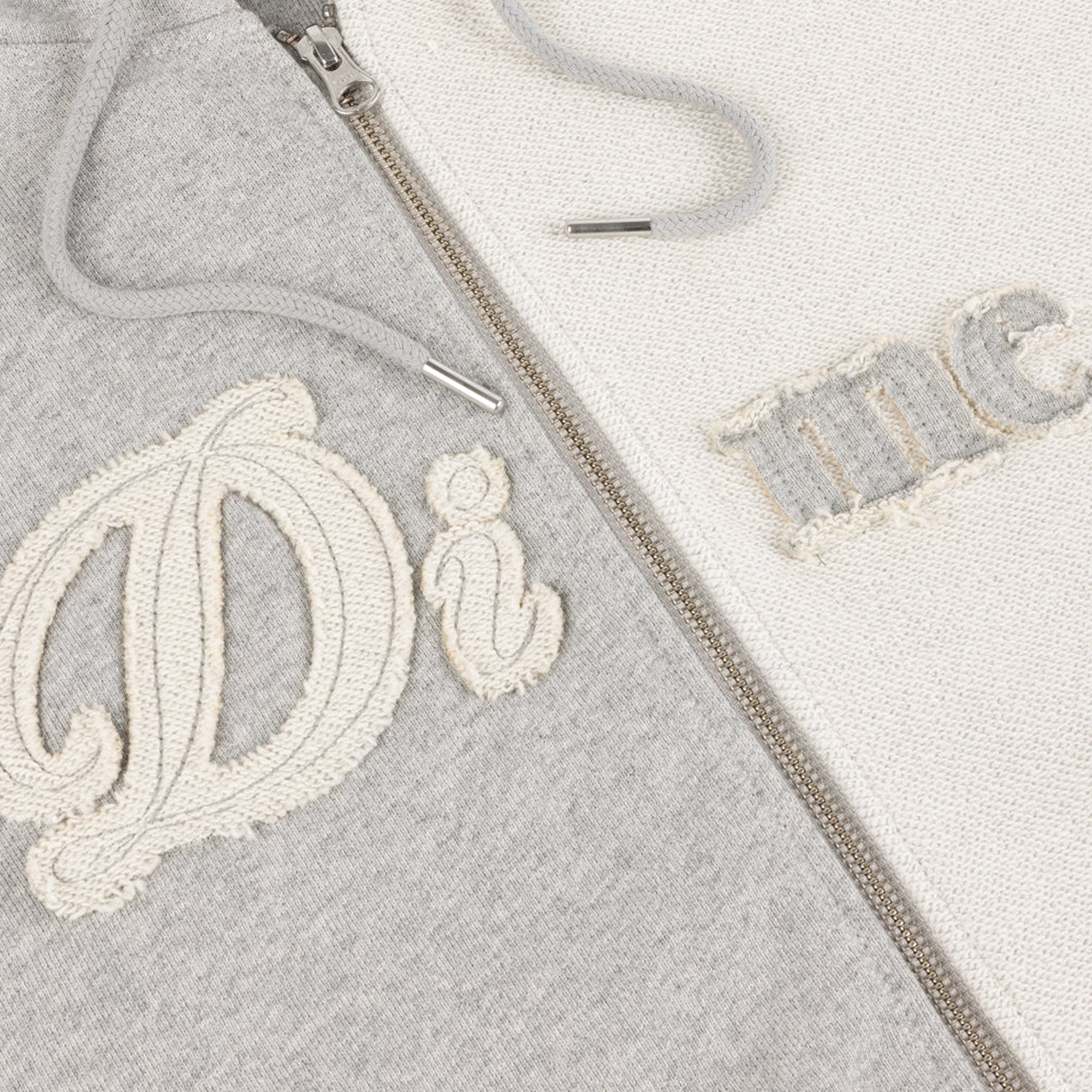 Dime Mens Reverse French Zip Hoodie