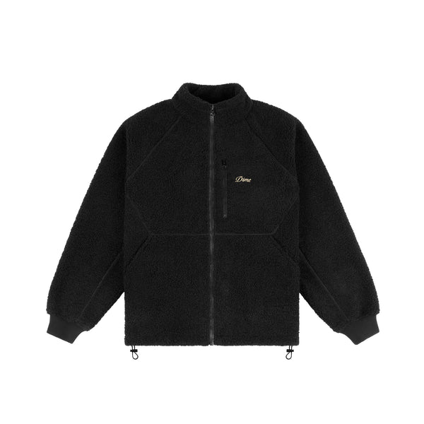 Dime Mens Polar Fleece Sherpa Zip Jacket – Extra Butter