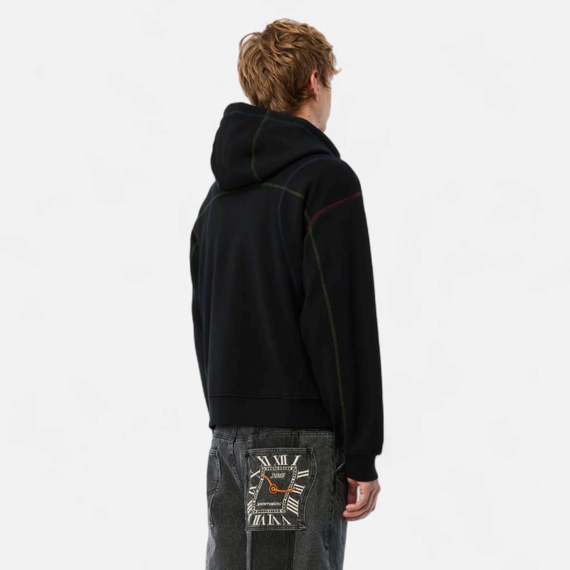Dime Mens Court Zip Hoodie