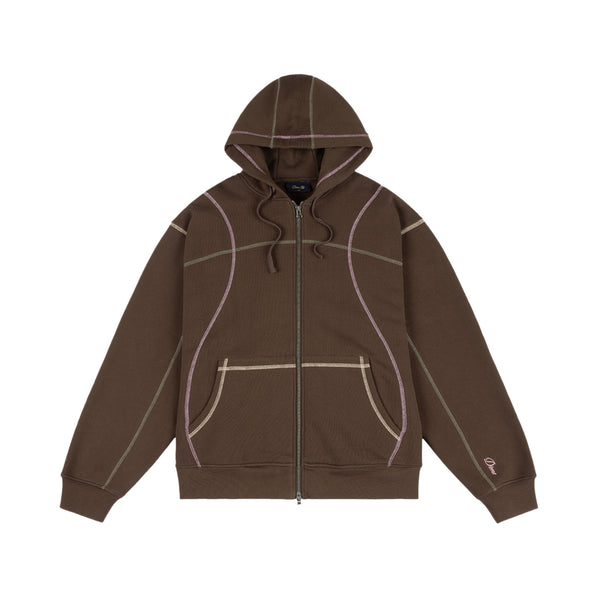 Dime Mens Court Zip Hoodie – Extra Butter