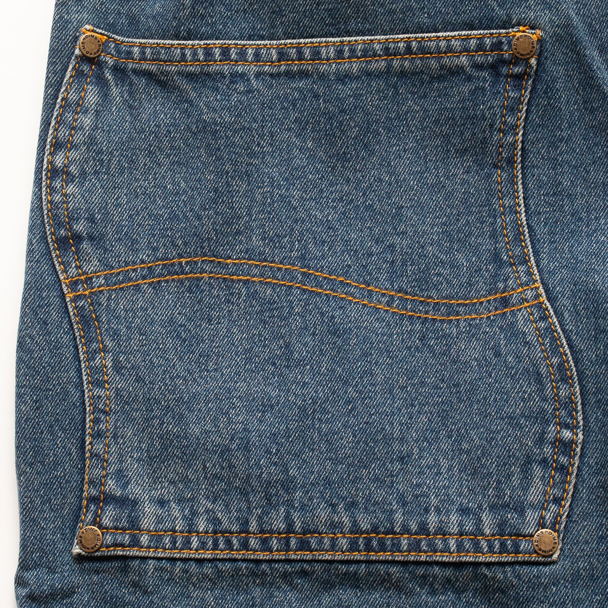 Dime Mens Reverse Denim Short