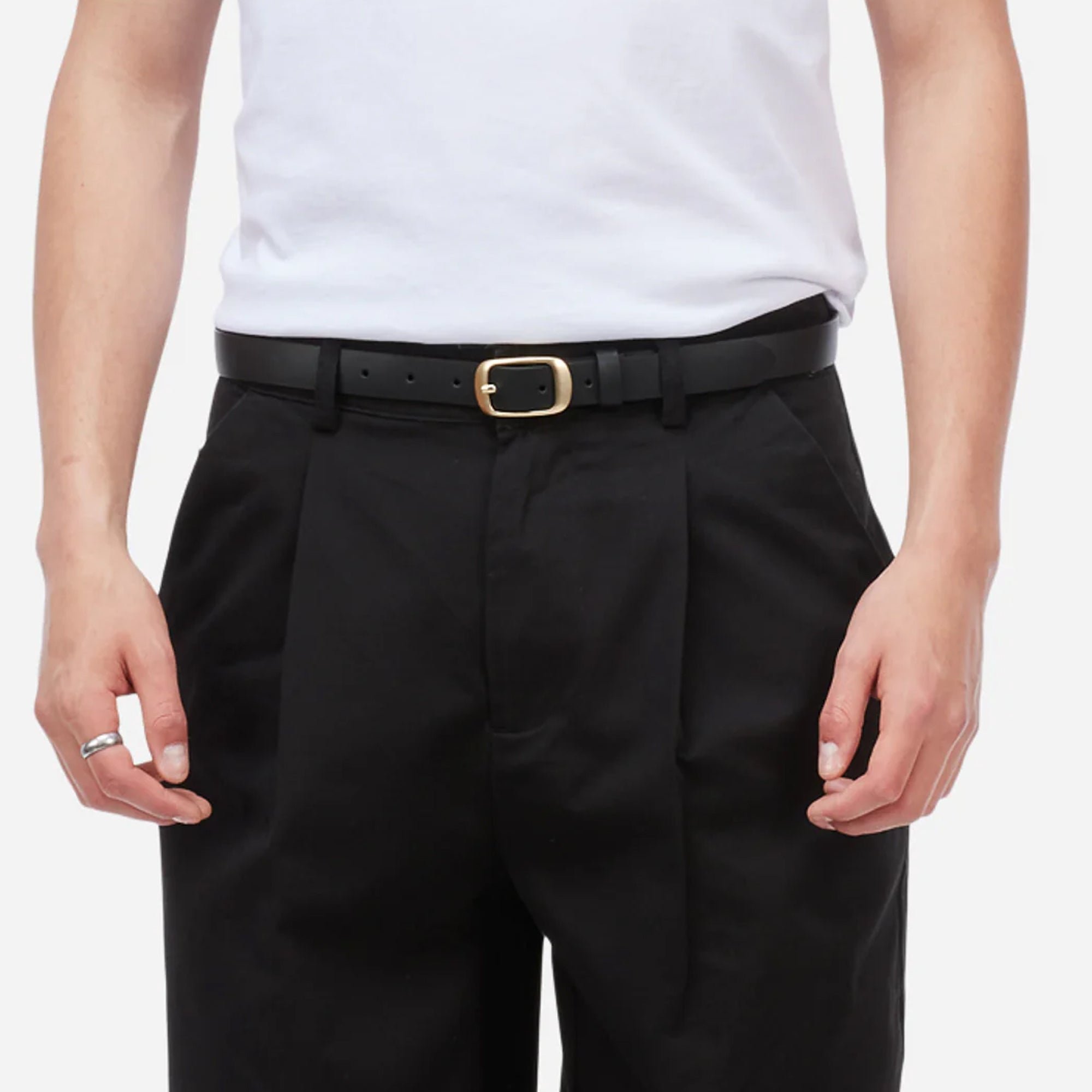 Dime Dress Leather Belt