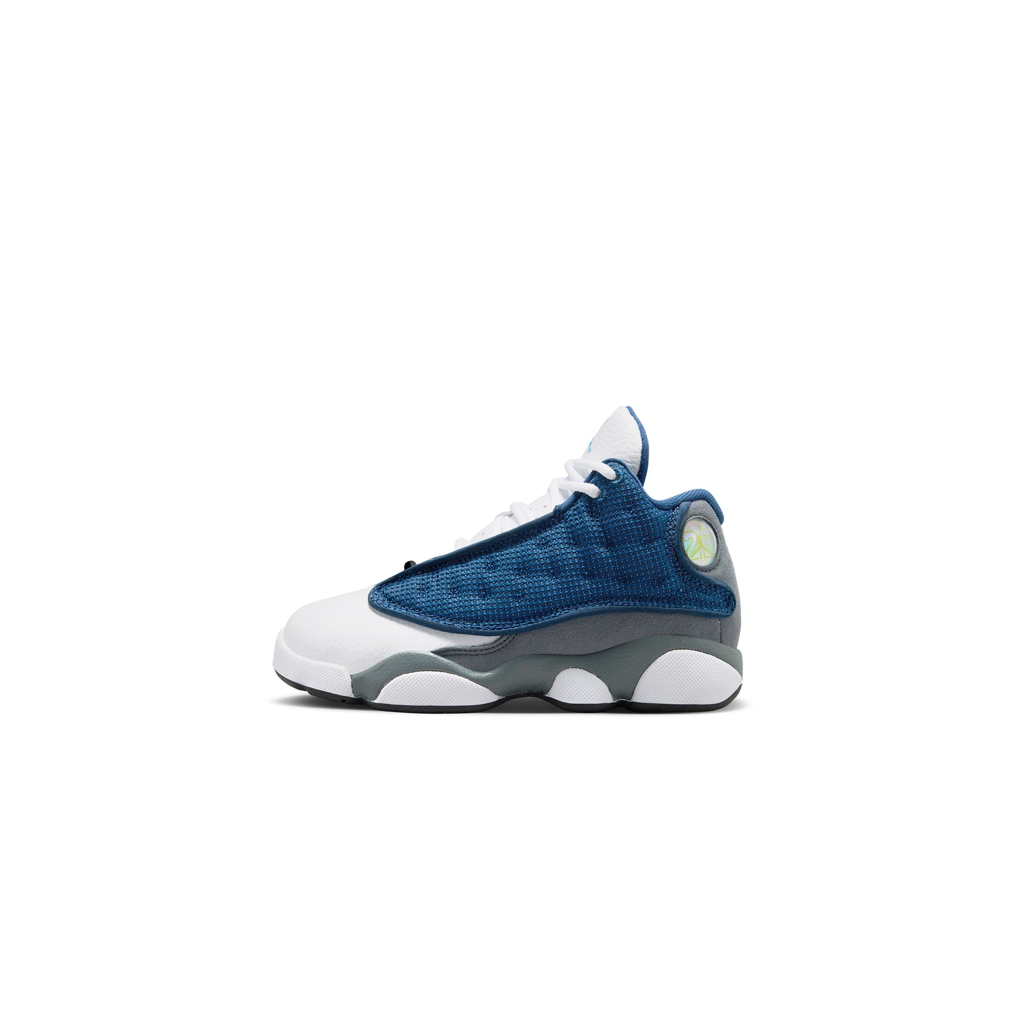 Navy/University Blue-flint Grey-white Sneakers on a white background