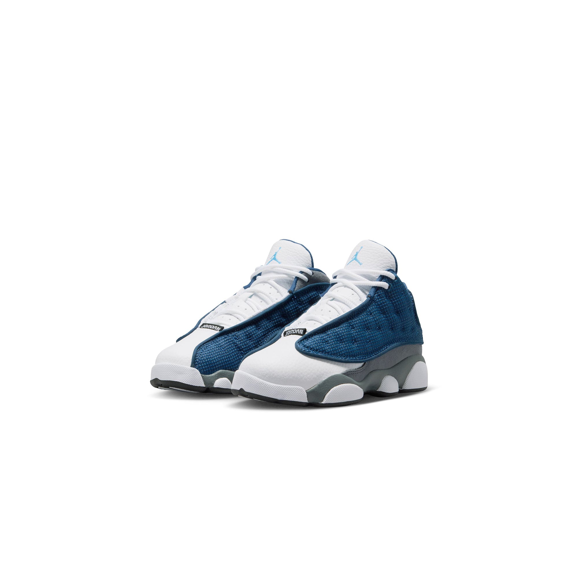 Navy/University Blue-flint Grey-white Sneakers on a white background