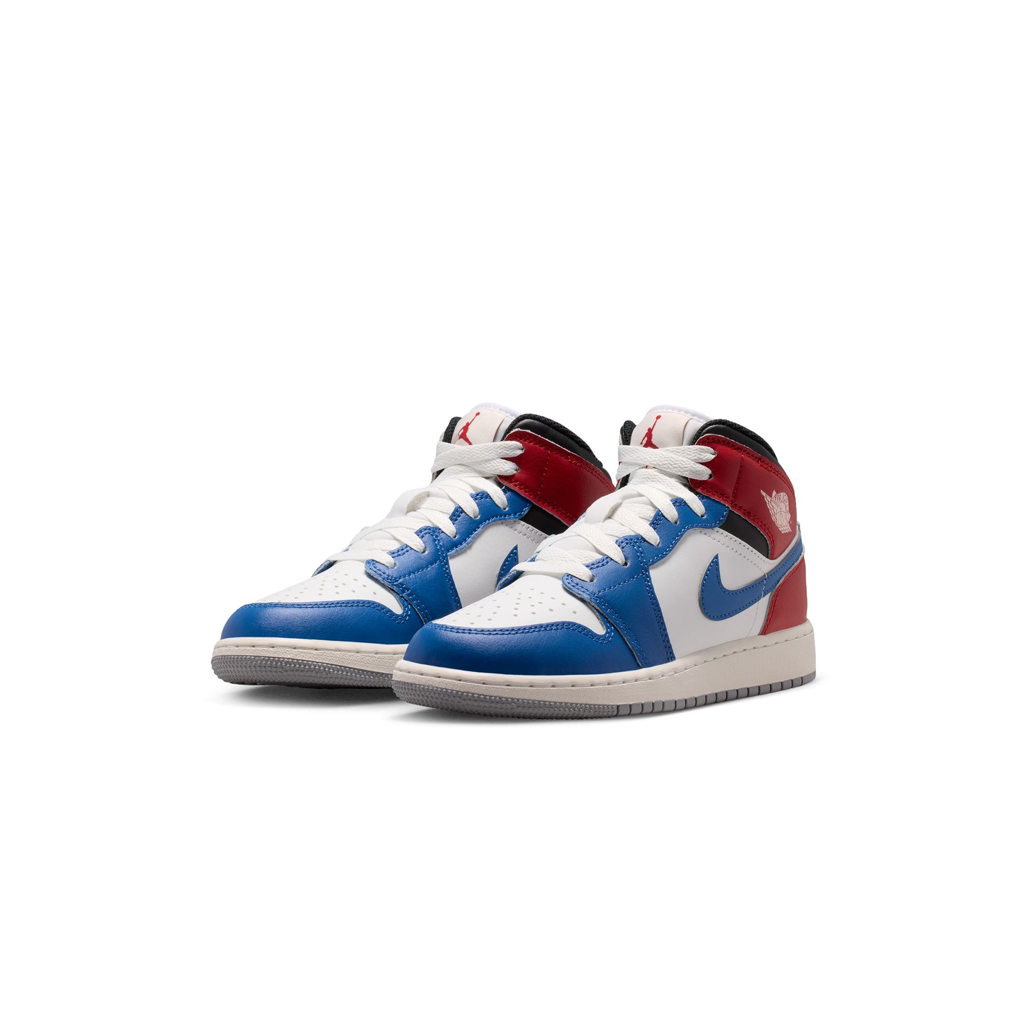 true Blue/summit White-varsity Red-black Sneakers on a white background