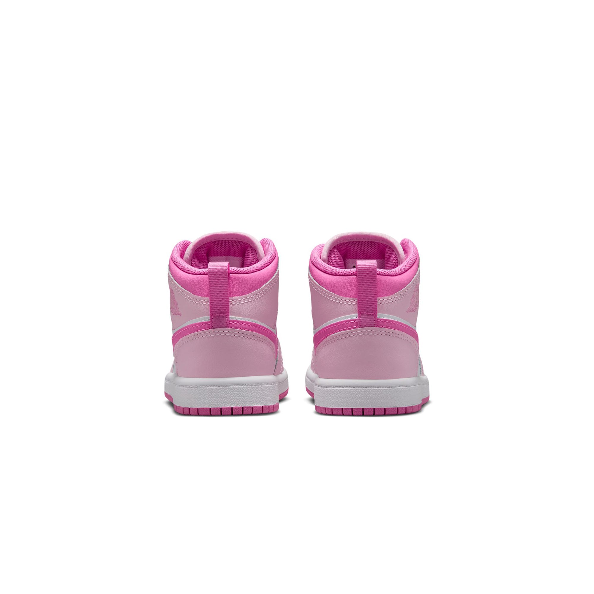Pink Foam/pink Foam-china Rose-white Sneakers on a white background