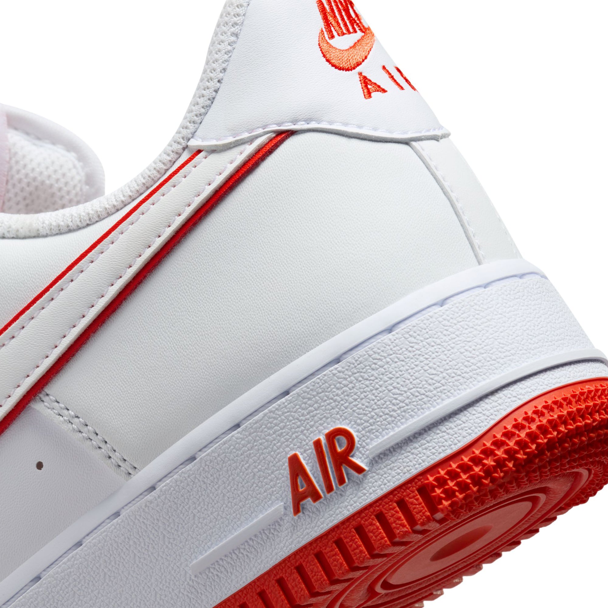 Nike Air Force 1 '07 Sneakers In Red