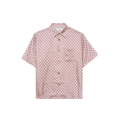 John Elliott Mens Silk SS Button Up Shirt