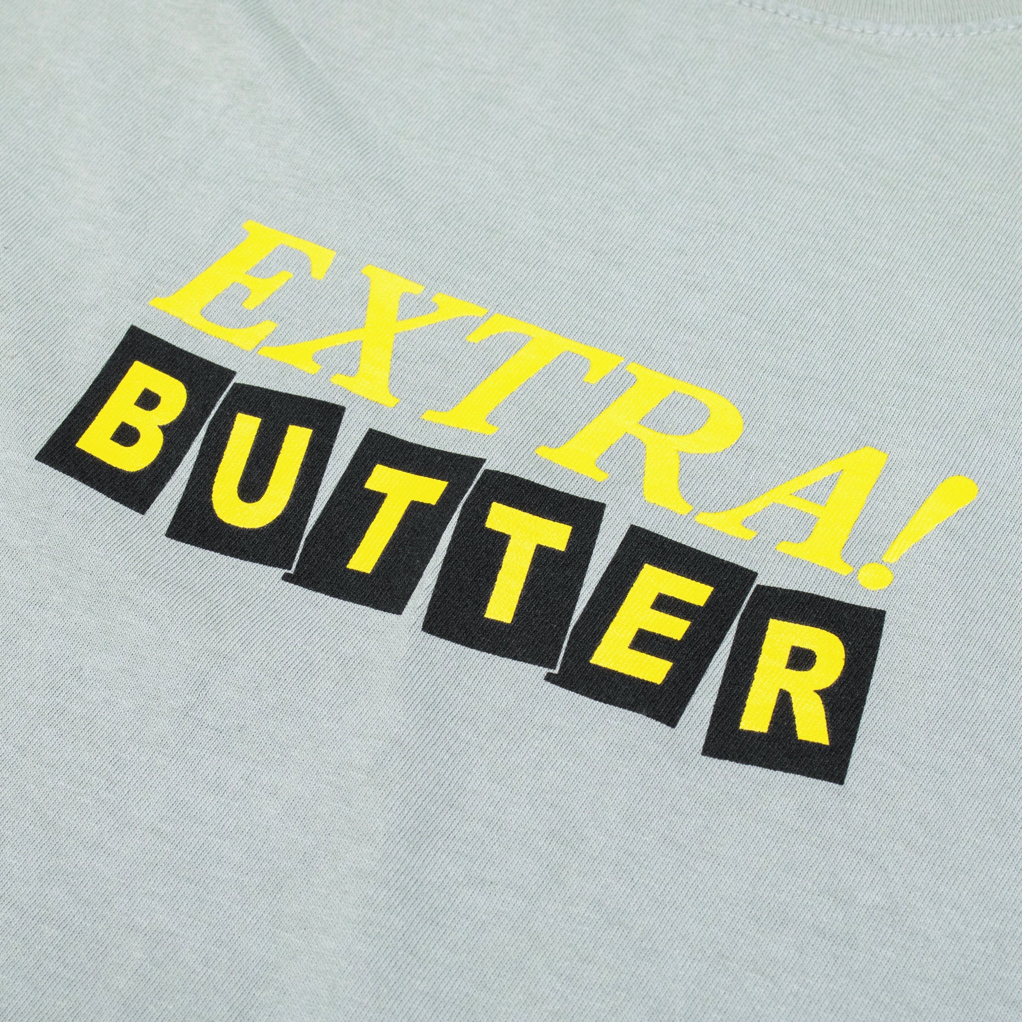 Extra Butter Front Page Tee