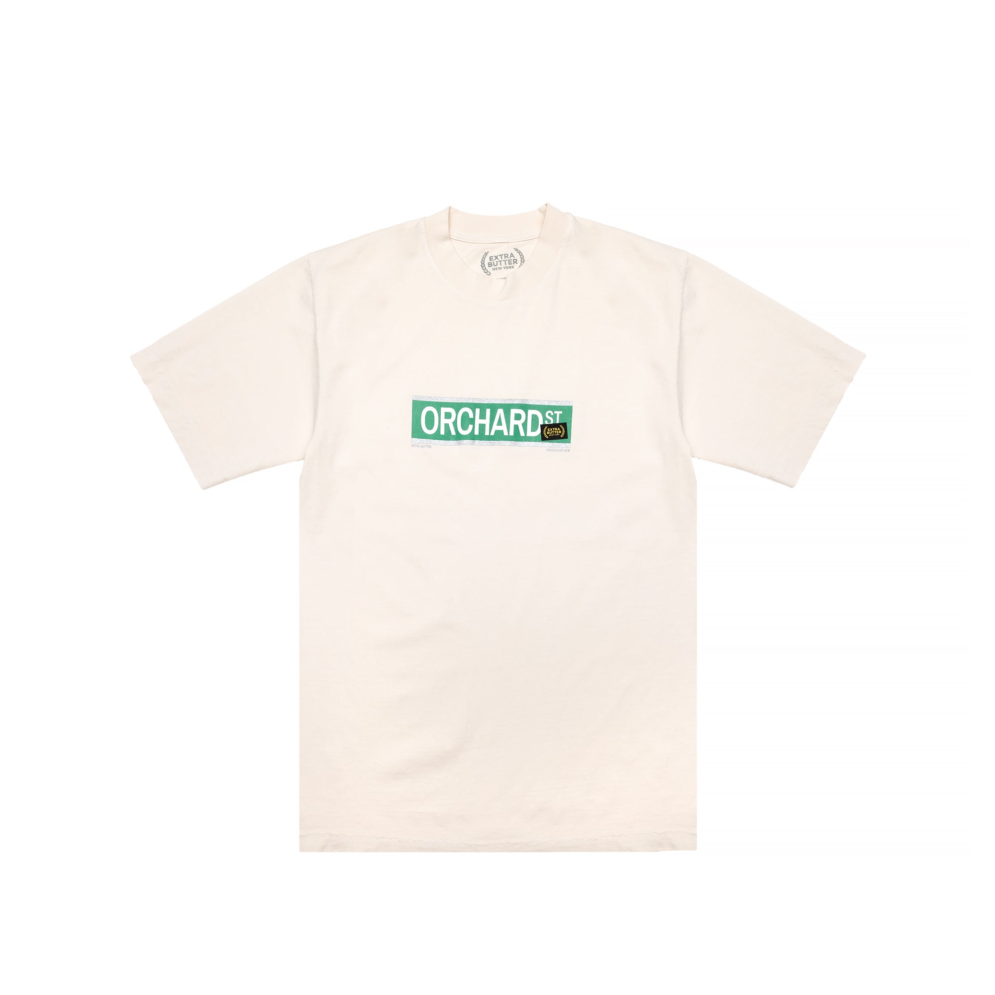 Extra Butter Orchard Street Tee card image