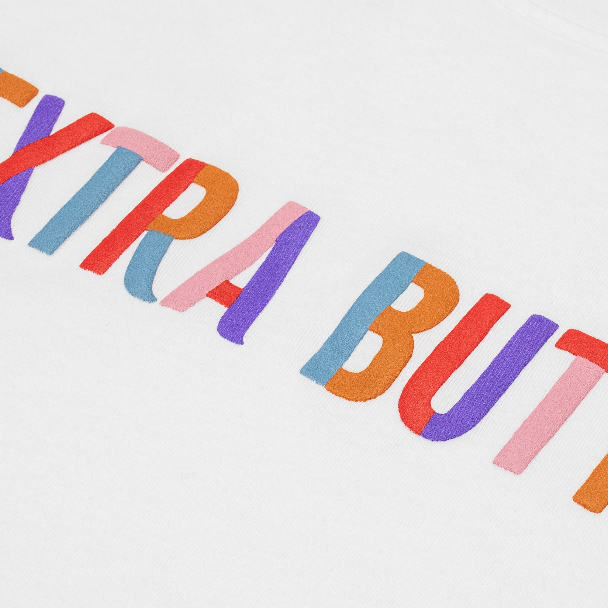 Extra Butter Painterly Crop Tee