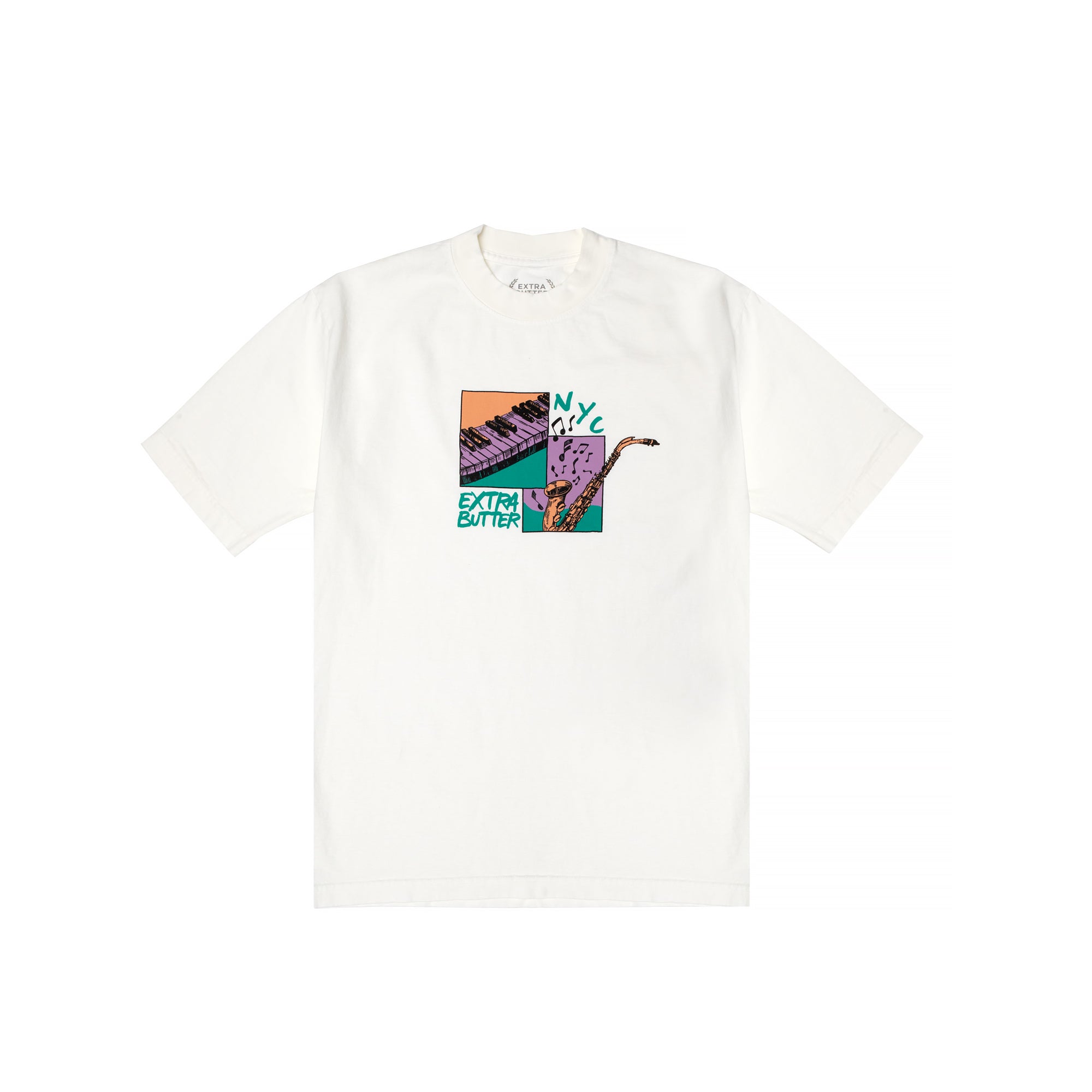 Extra Butter Jazzy Tee card image