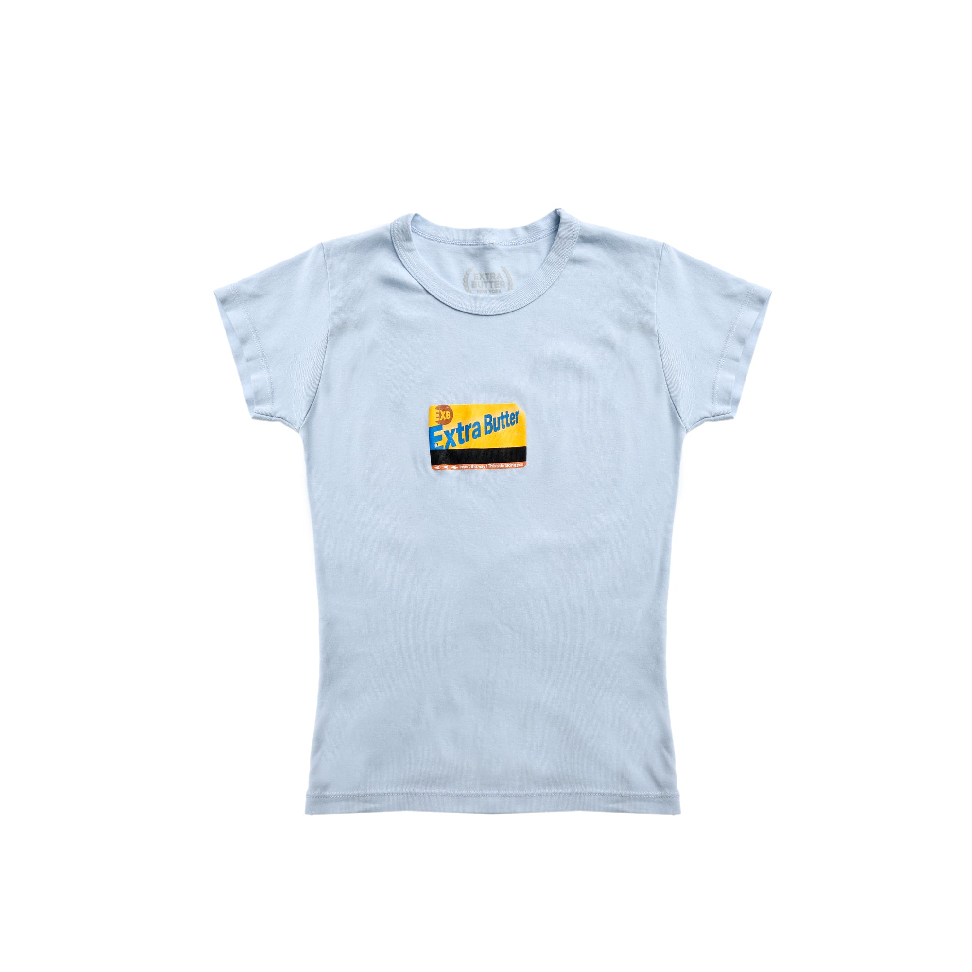 Sky Blue T-Shirt on a white background