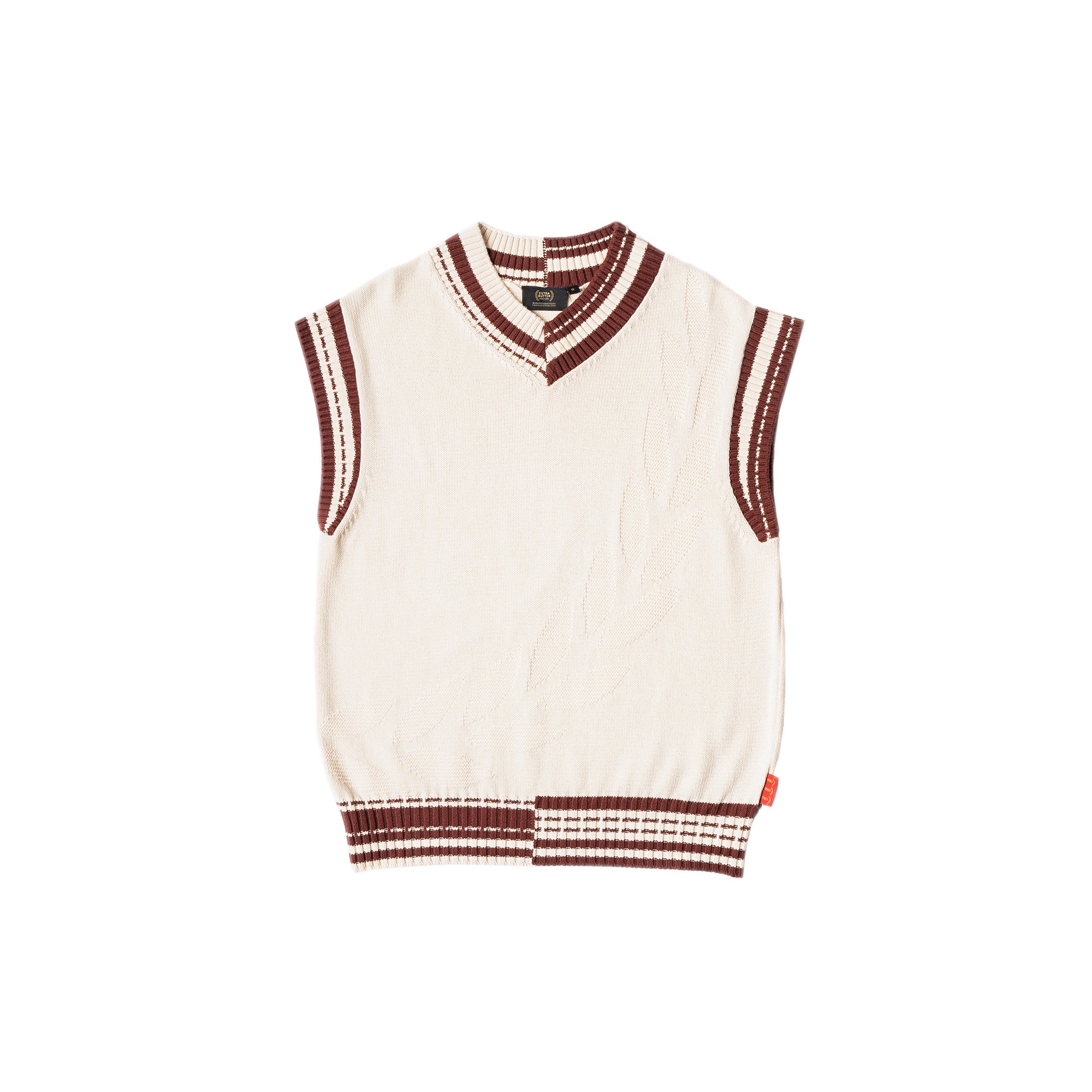 Extra Butter Cricket Club Cableknit Vest card image