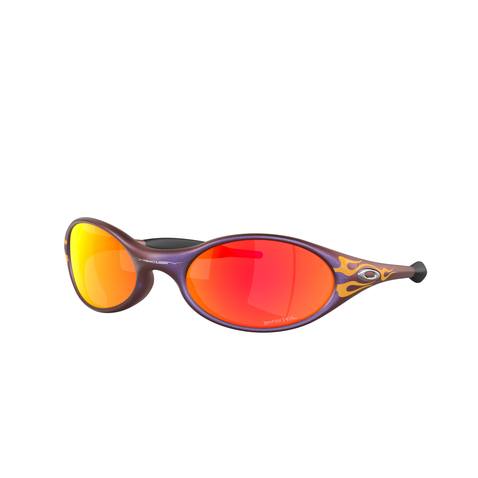 Oakley x Brain Dead Eye Jacket Flames w/ Prizm Ruby Sunglasses