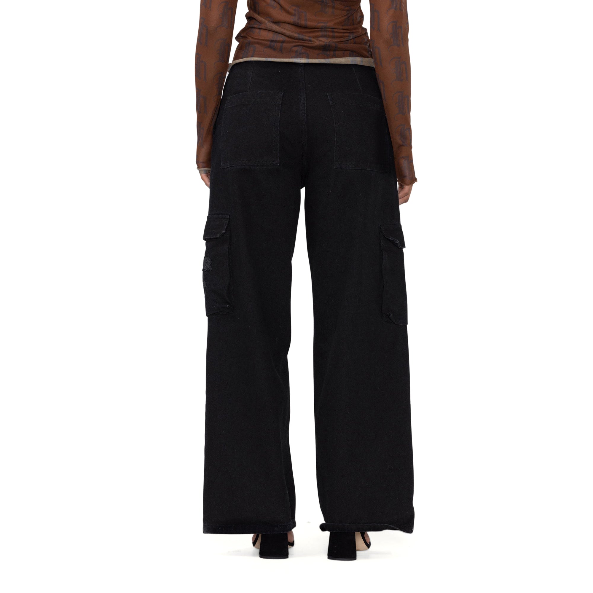 Honor The Gift Womens Denim Cargo Pants