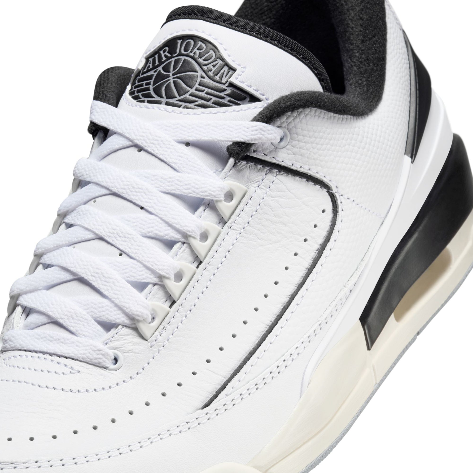 Air Jordan Mens 2/3 "White Black" Shoes