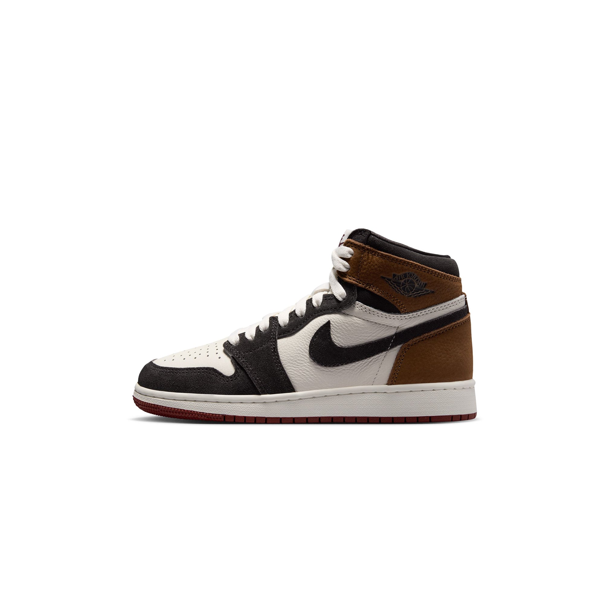 Shadow Brown/team Red-lt British Tan Sneakers on a white background
