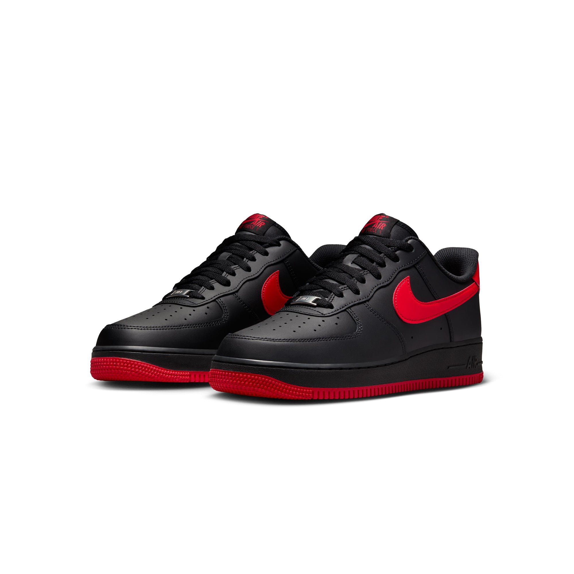 Nike Mens Air Force 1 Low "Bred" Shoes