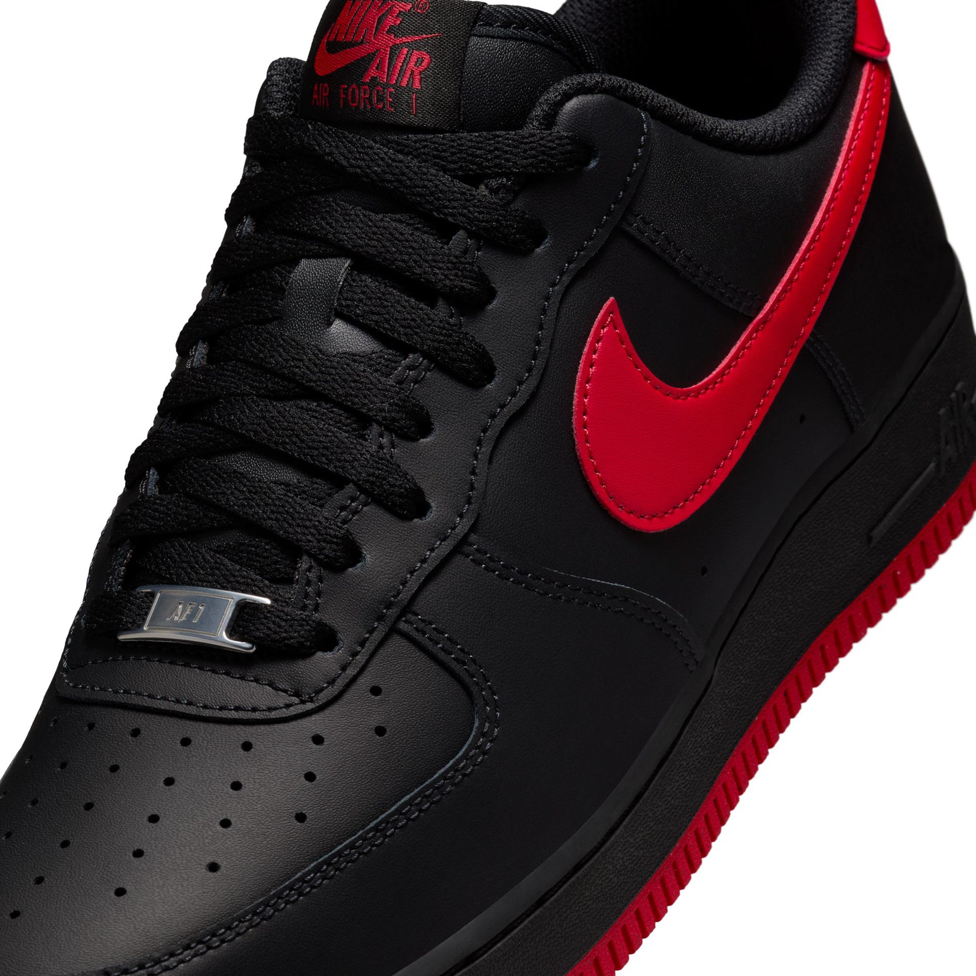 Nike Mens Air Force 1 Low "Bred" Shoes