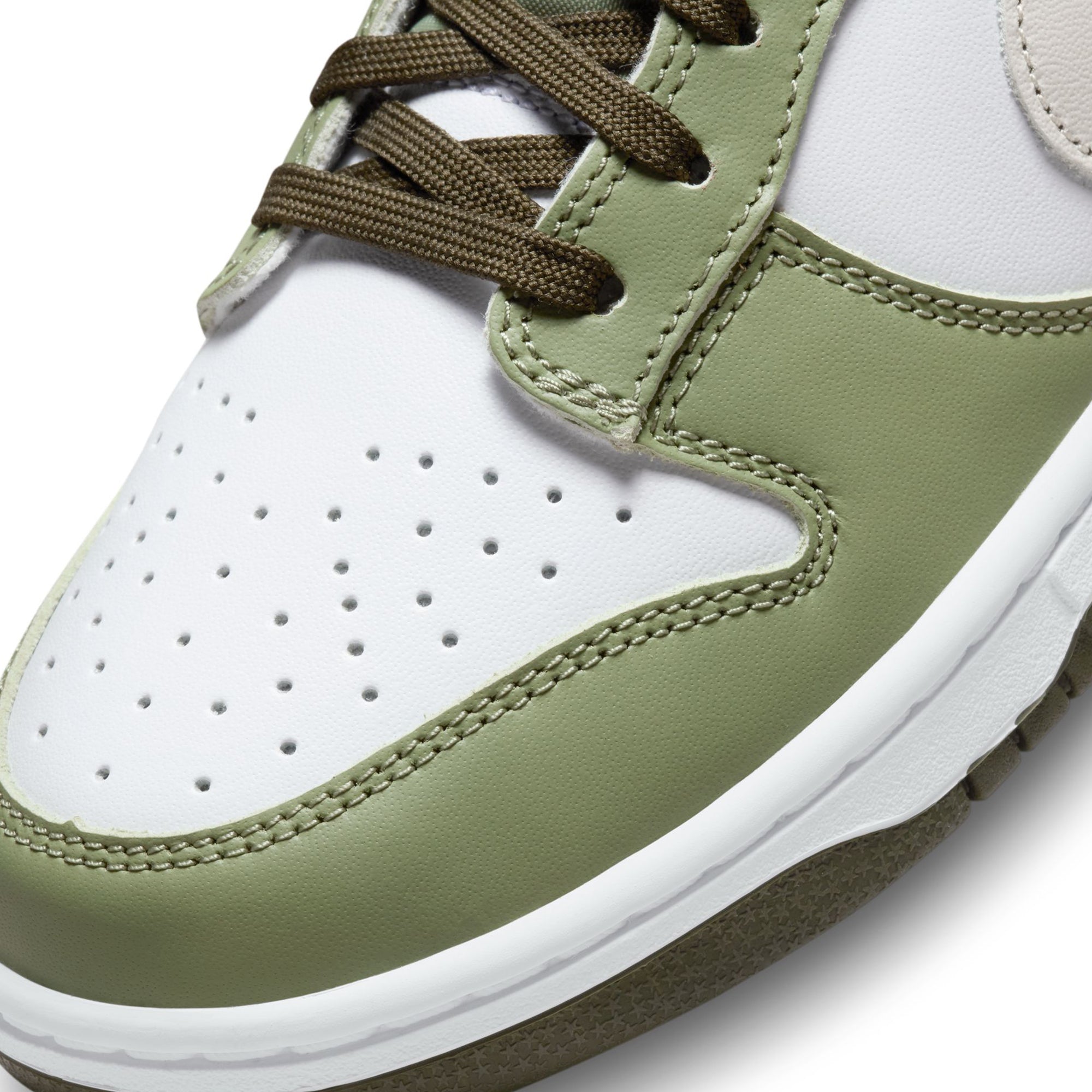 Nike Mens Dunk Low Oil Green Shoes