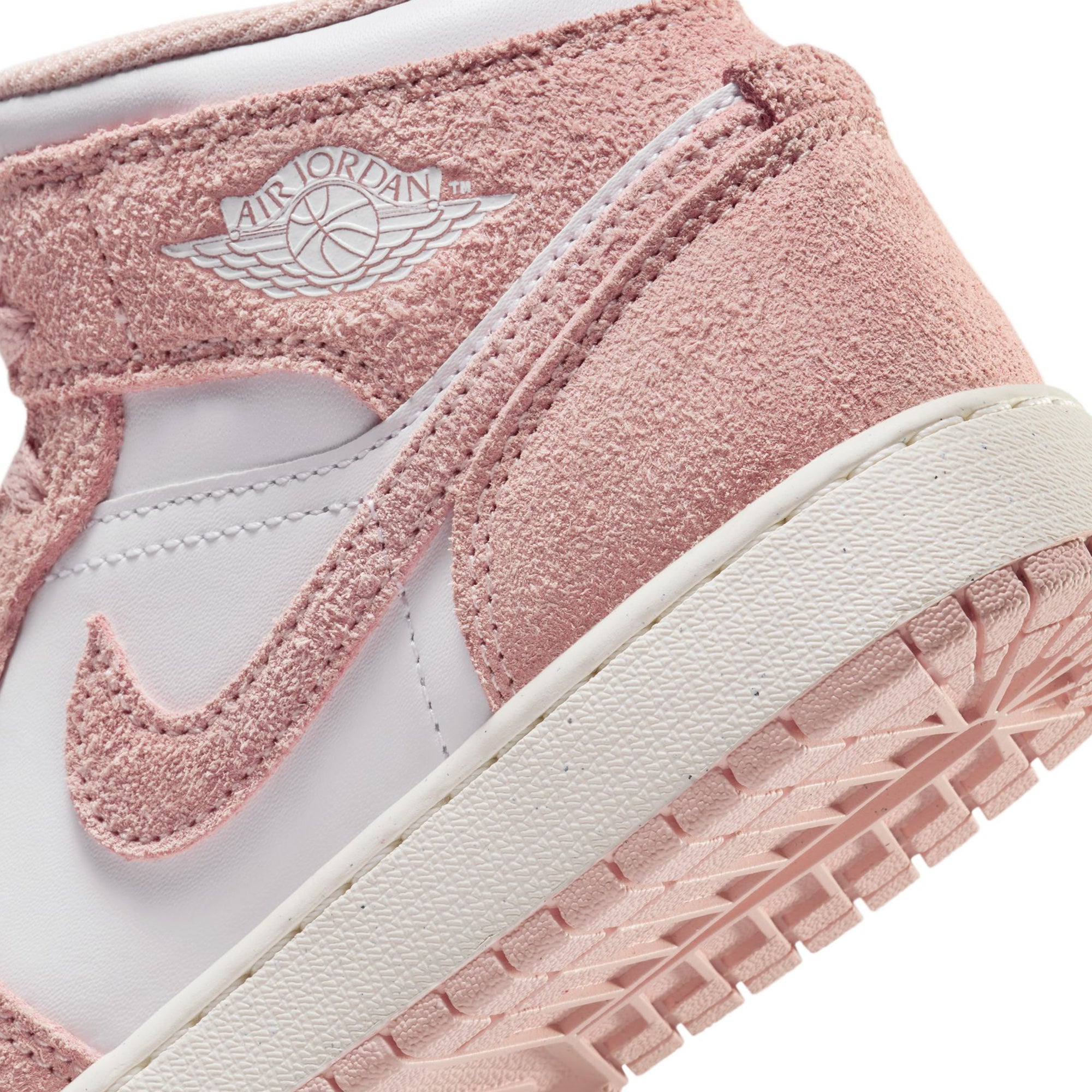 Air Jordan 1 Mid SE "Legend Pink" GS Shoes