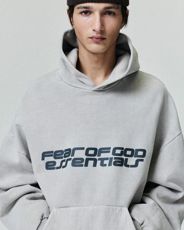 Fear of God ESSENTIALS Mens Heavy Fleece 90's Hoodie – Extra Butter
