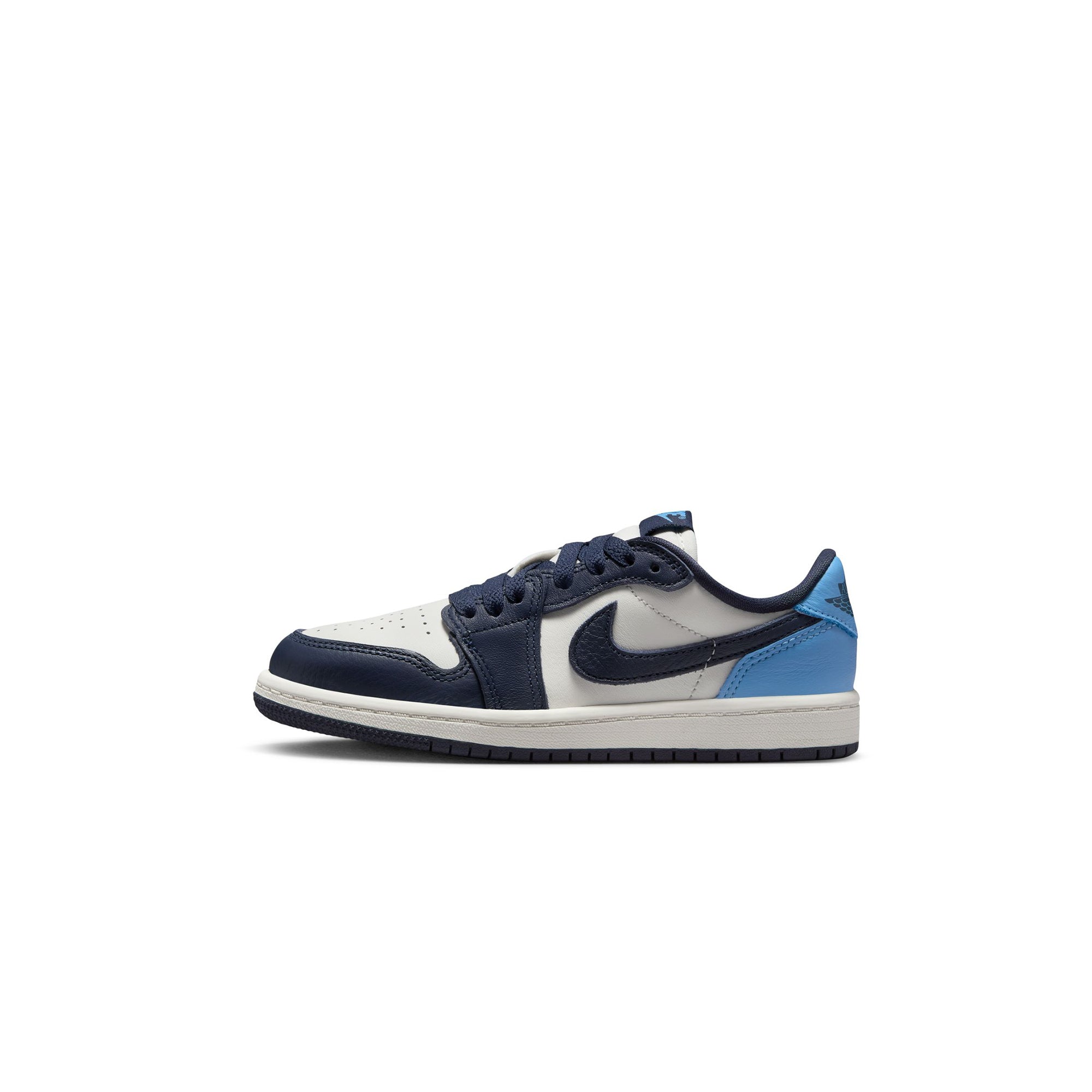 Air Jordan 1 Little Kids Low OG "Obsidian" Shoes card image