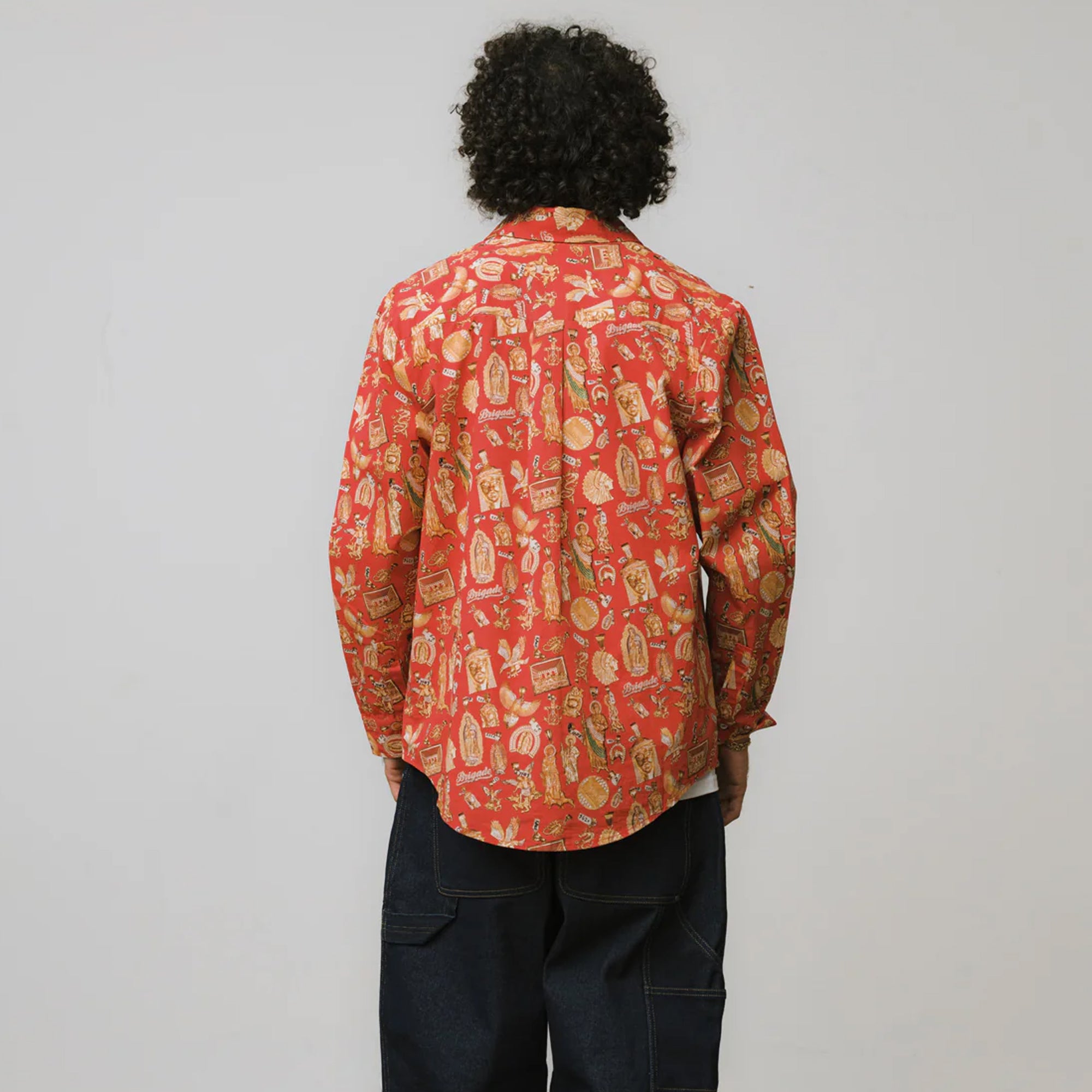 Brigade Mens Jewelry Store Button Down Shirt