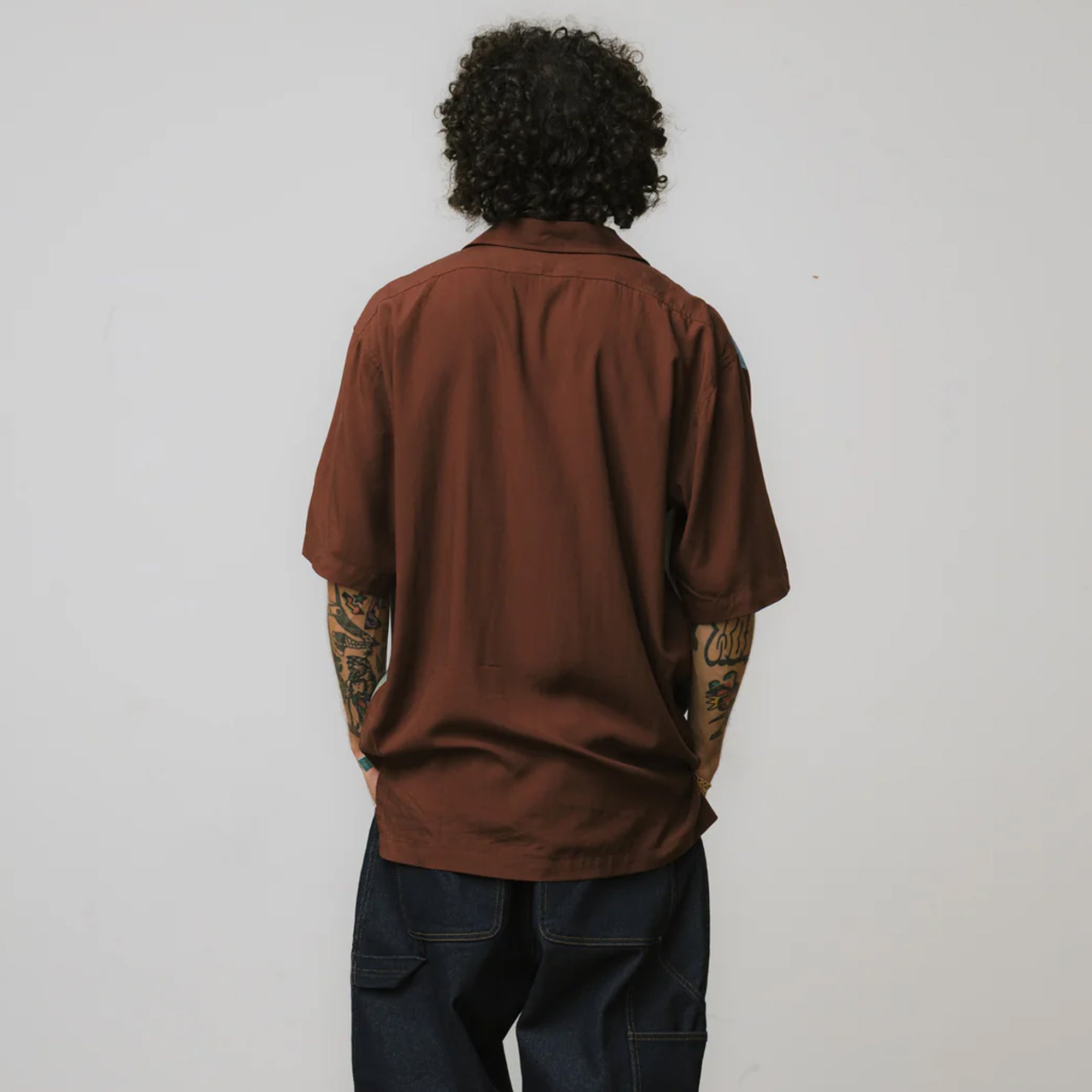 Brigade Mens ST.Michael Rayon Shirt