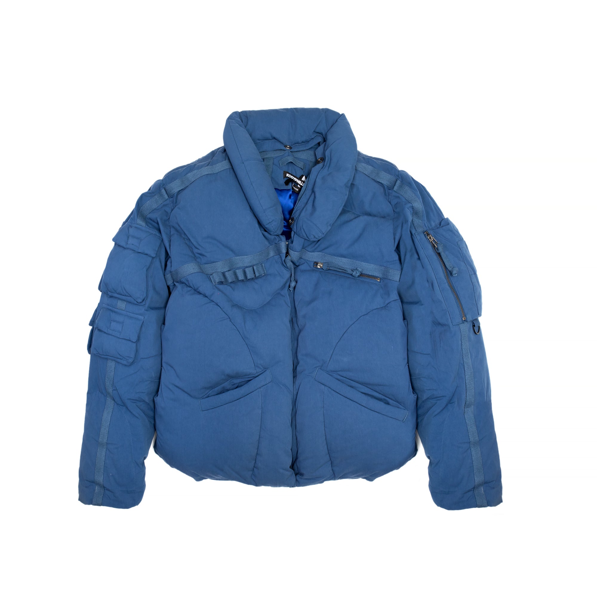 Kody Phillips Mens Cargo Puffer Jacket – Extra Butter