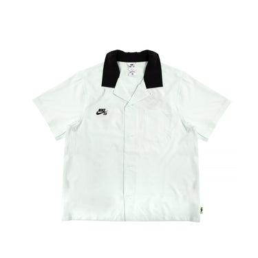 Nike SB Mens Short Sleeve Button Up Skate Bowler Shirt