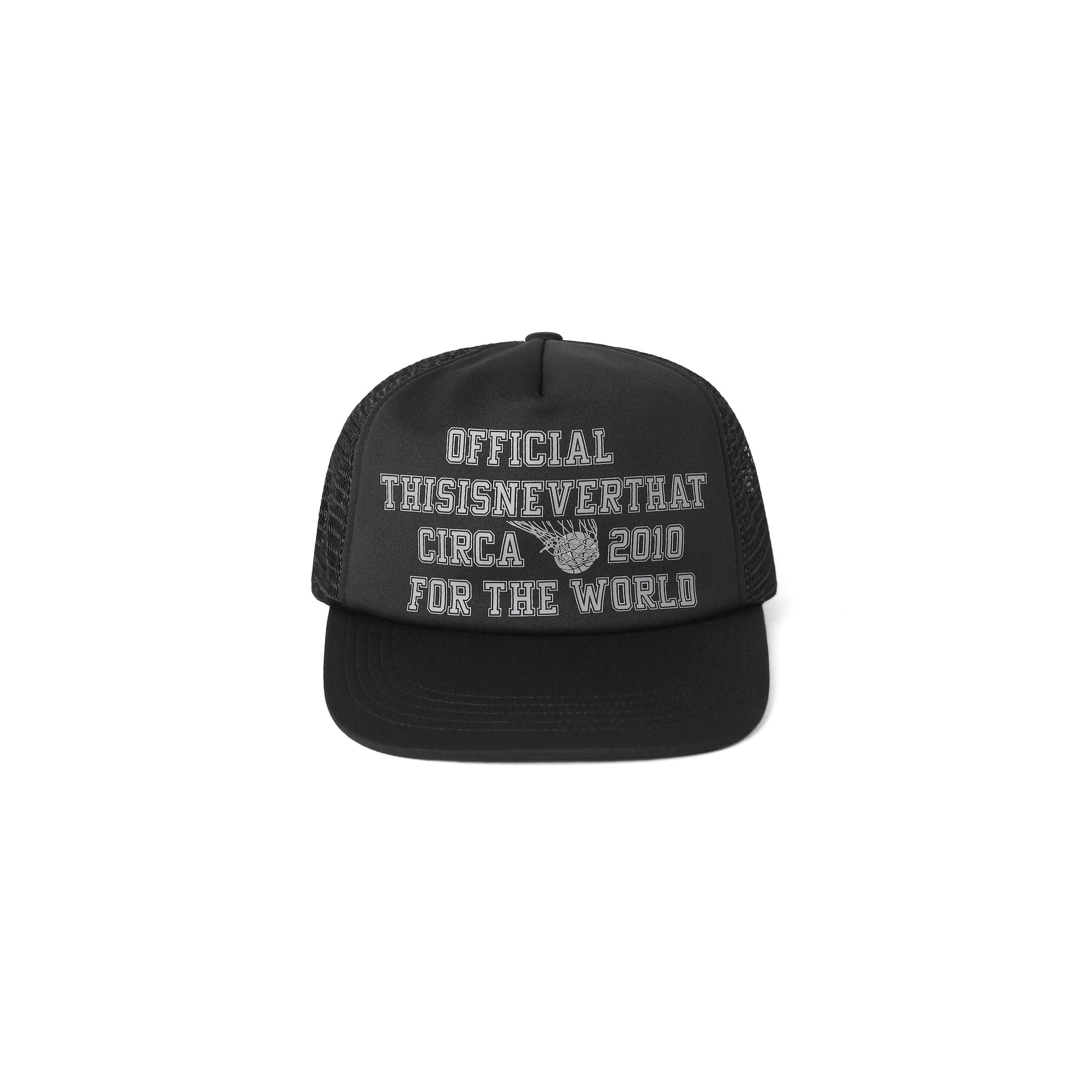 Thisisneverthat For the World Mesh Trucker Cap